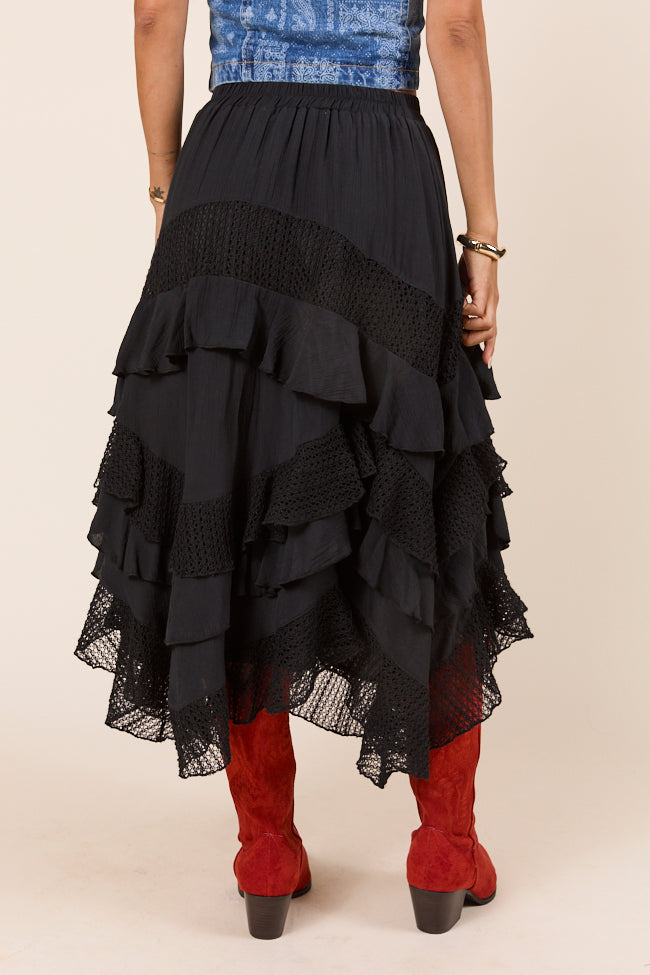 Karla Black Layered Ruffle Skirt-Sunny Prom
