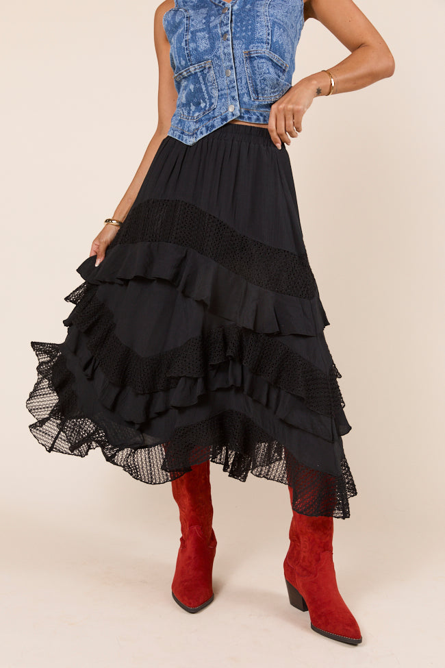 Karla Black Layered Ruffle Skirt-Sunny Prom