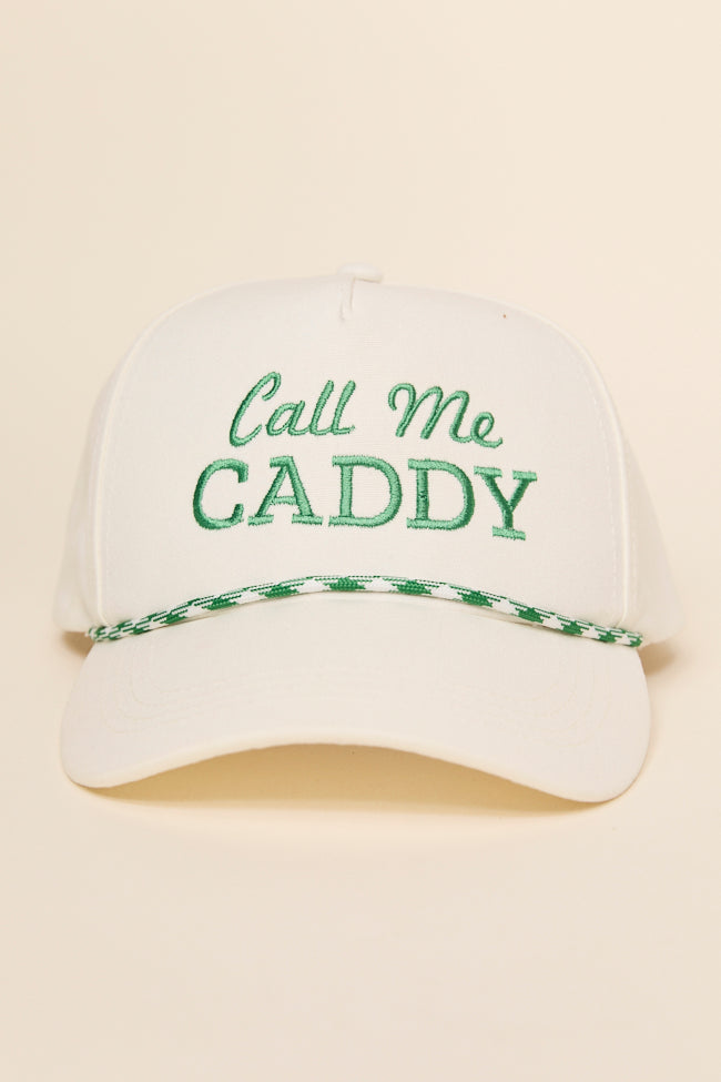 Call Me Caddy Green Trucker Hat-Sunny Prom