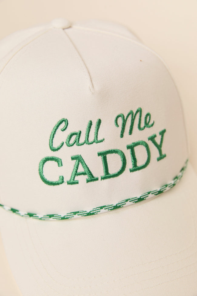 Call Me Caddy Green Trucker Hat-Sunny Prom