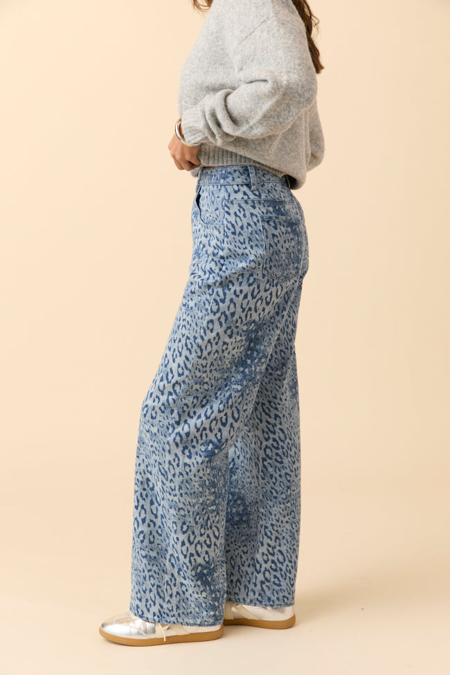 Scarlett Leopard Print Jeans-Sunny Prom