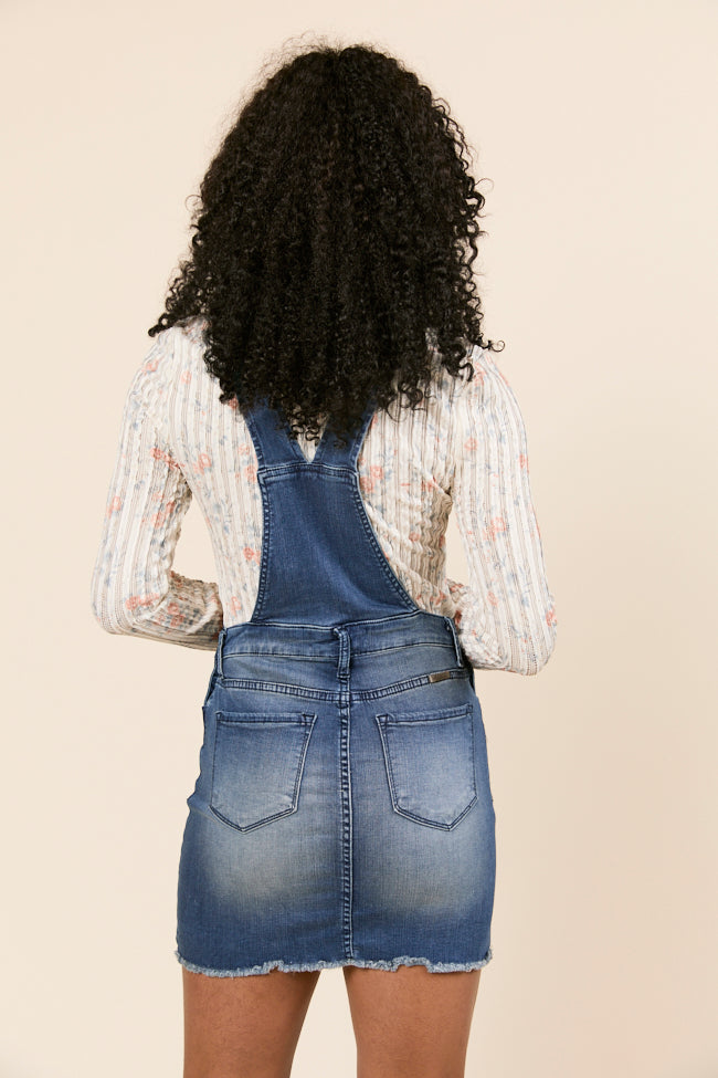 Kalani Denim Overall Dress-Sunny Prom