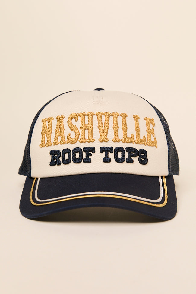 Nashville Roof Tops Trucker Hat-Sunny Prom