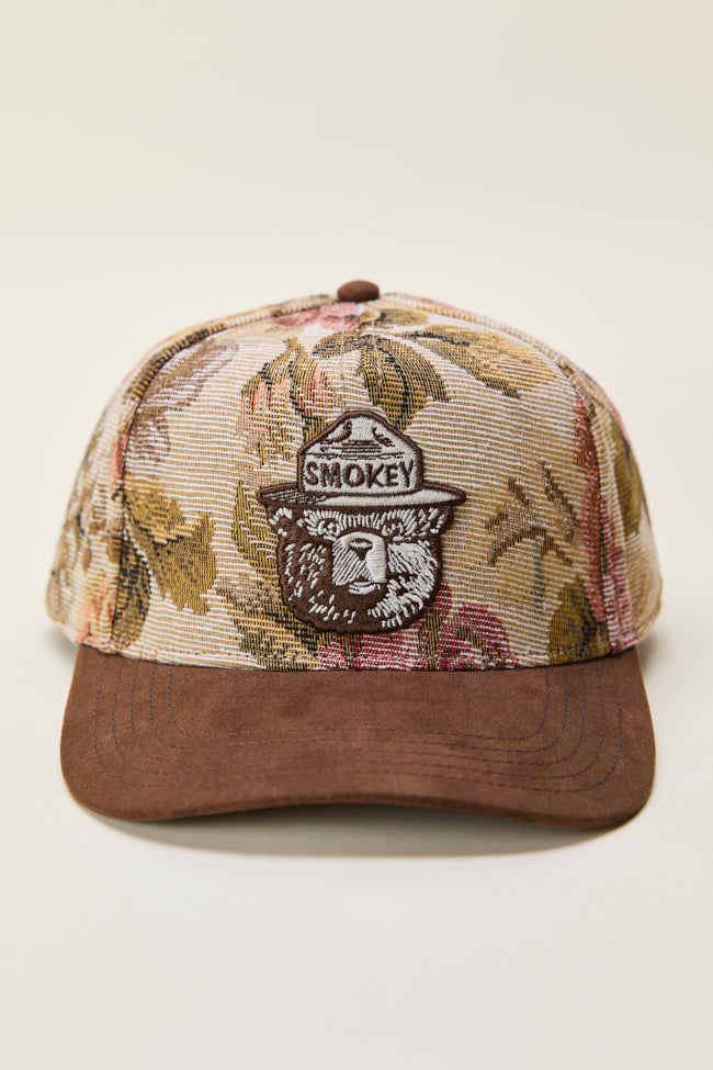 Smokey The Bear Tapestry Trucker Hat-Sunny Prom