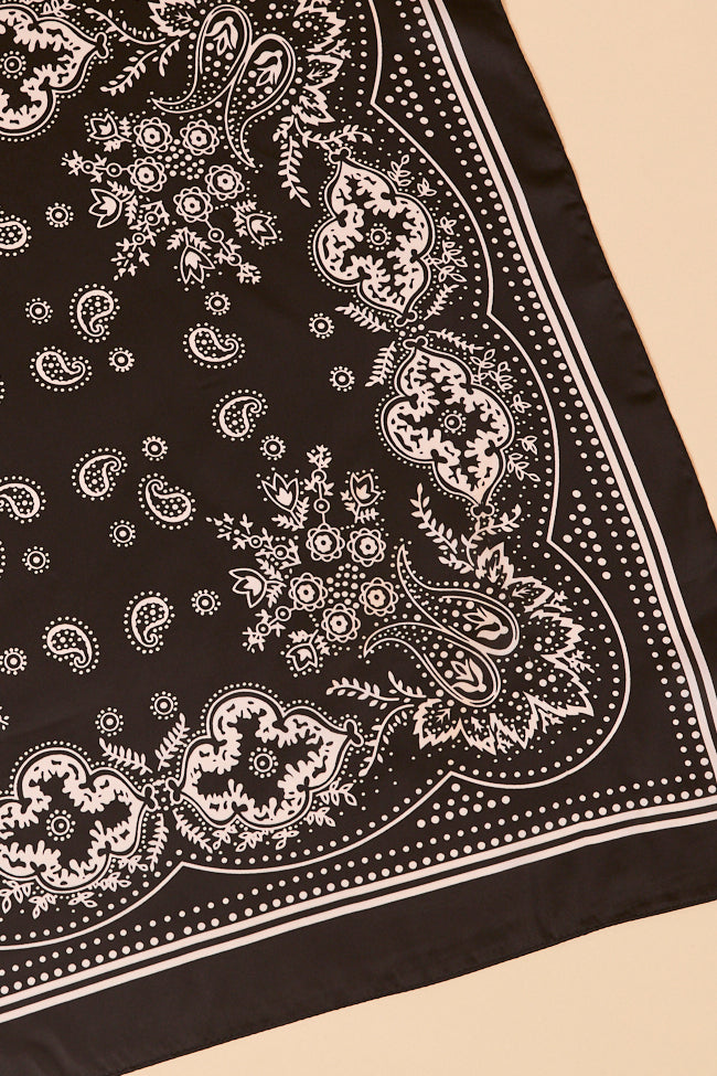 Rhea Black Bandana-Sunny Prom