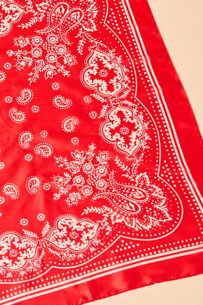 Rhea Red Bandana-Sunny Prom