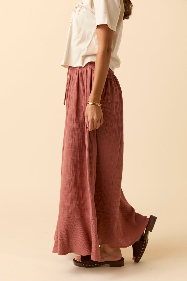 Ember Toffee Maxi Skirt-Sunny Prom