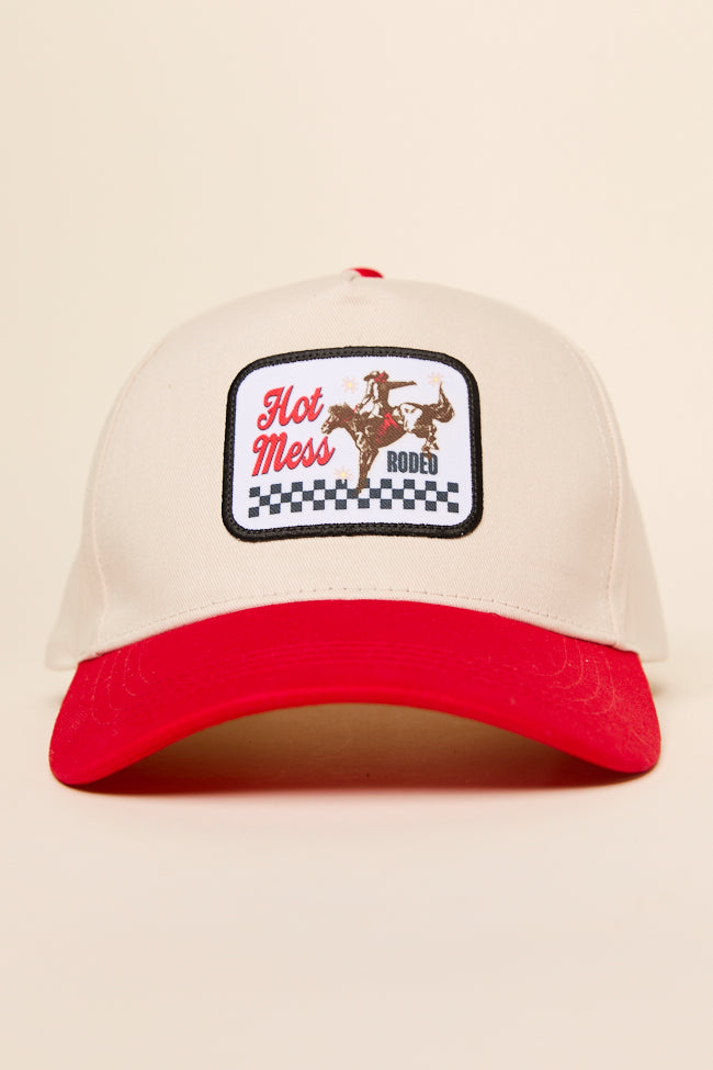 Hot Mess Rodeo Trucker Hat-Sunny Prom