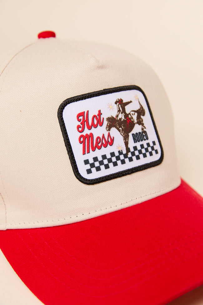 Hot Mess Rodeo Trucker Hat-Sunny Prom