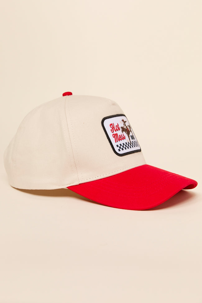 Hot Mess Rodeo Trucker Hat-Sunny Prom