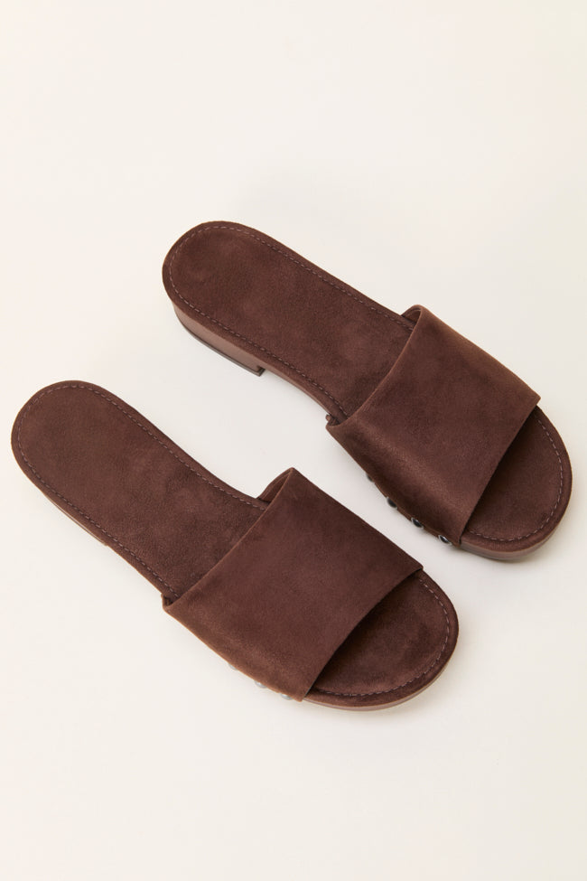 Xonia Brown Clogs-Sunny Prom