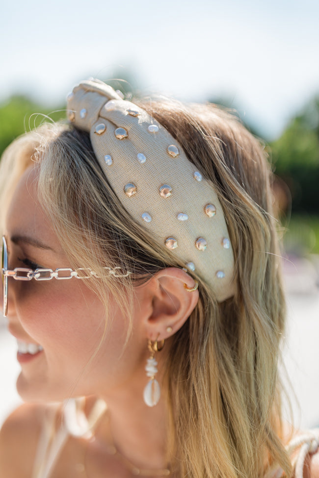 Shell Summer Headband FINAL SALE-Sunny Prom