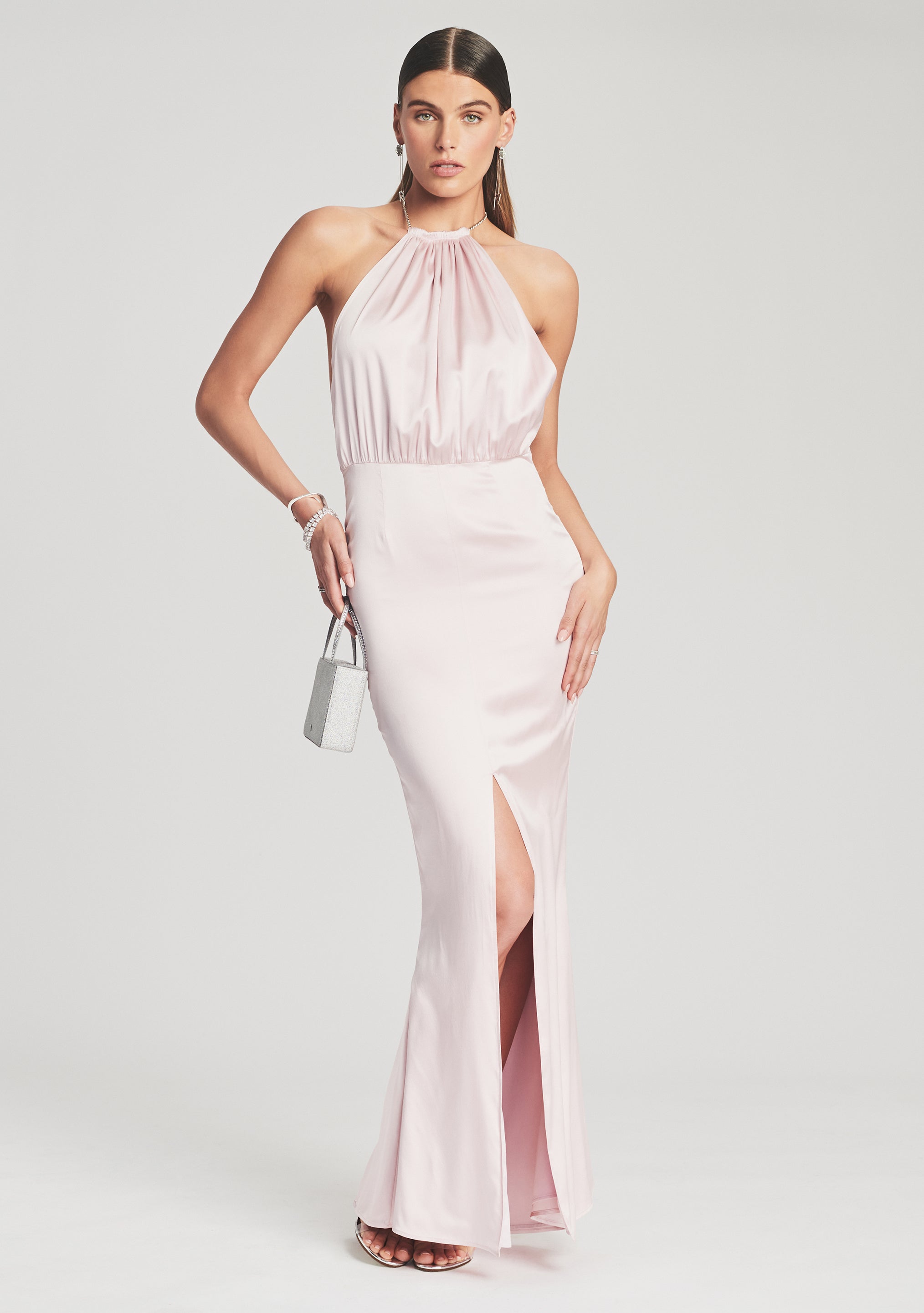 Emilia Silk Dress-Sunny Prom