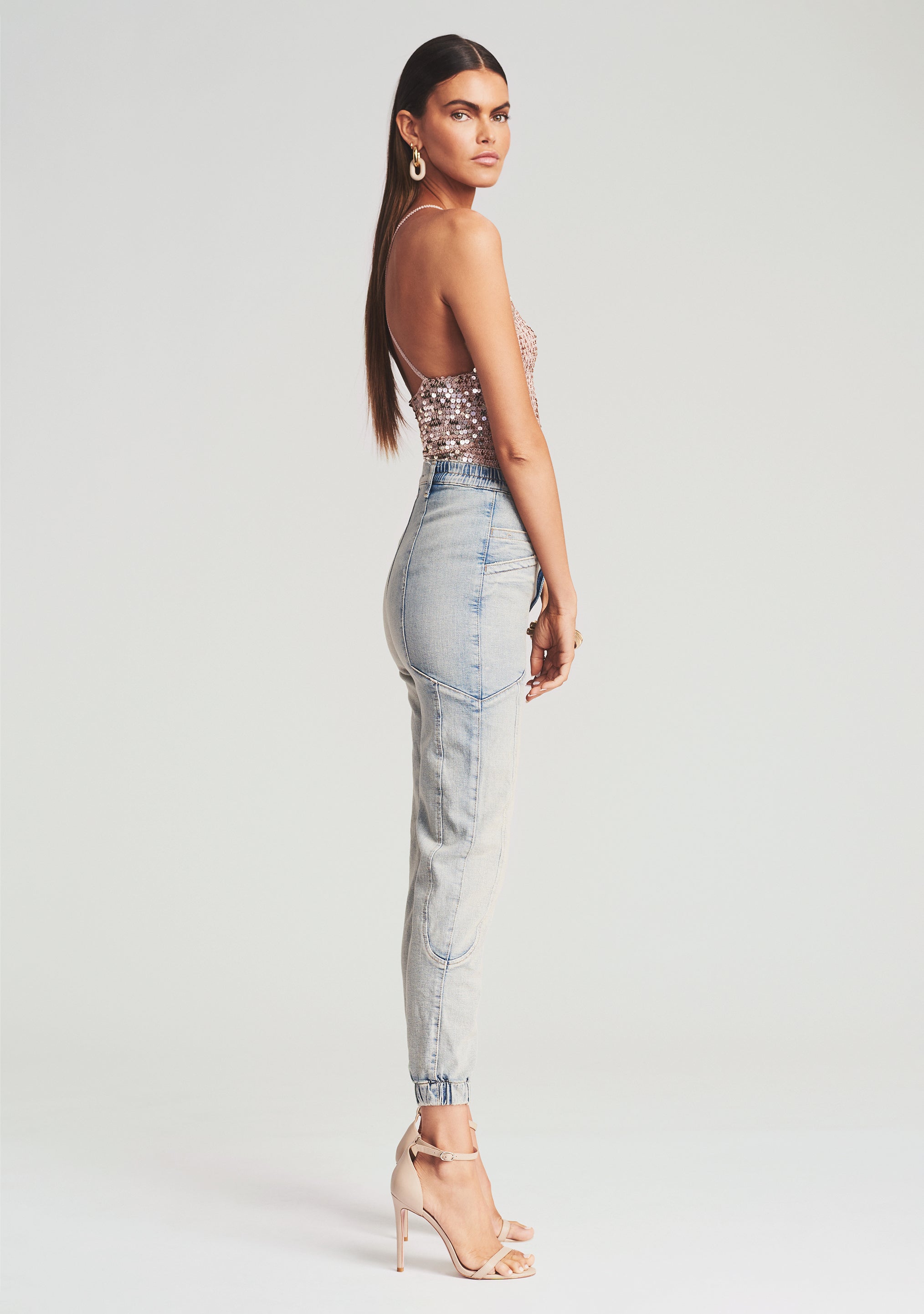 Molly Sequin Crochet Top-Sunny Prom