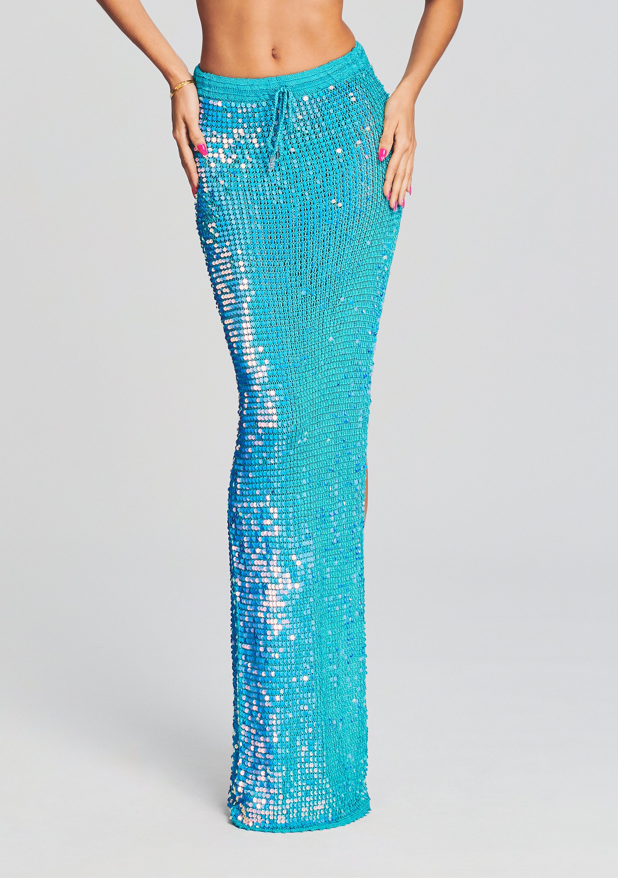 Bobbi Crochet Skirt-Sunny Prom