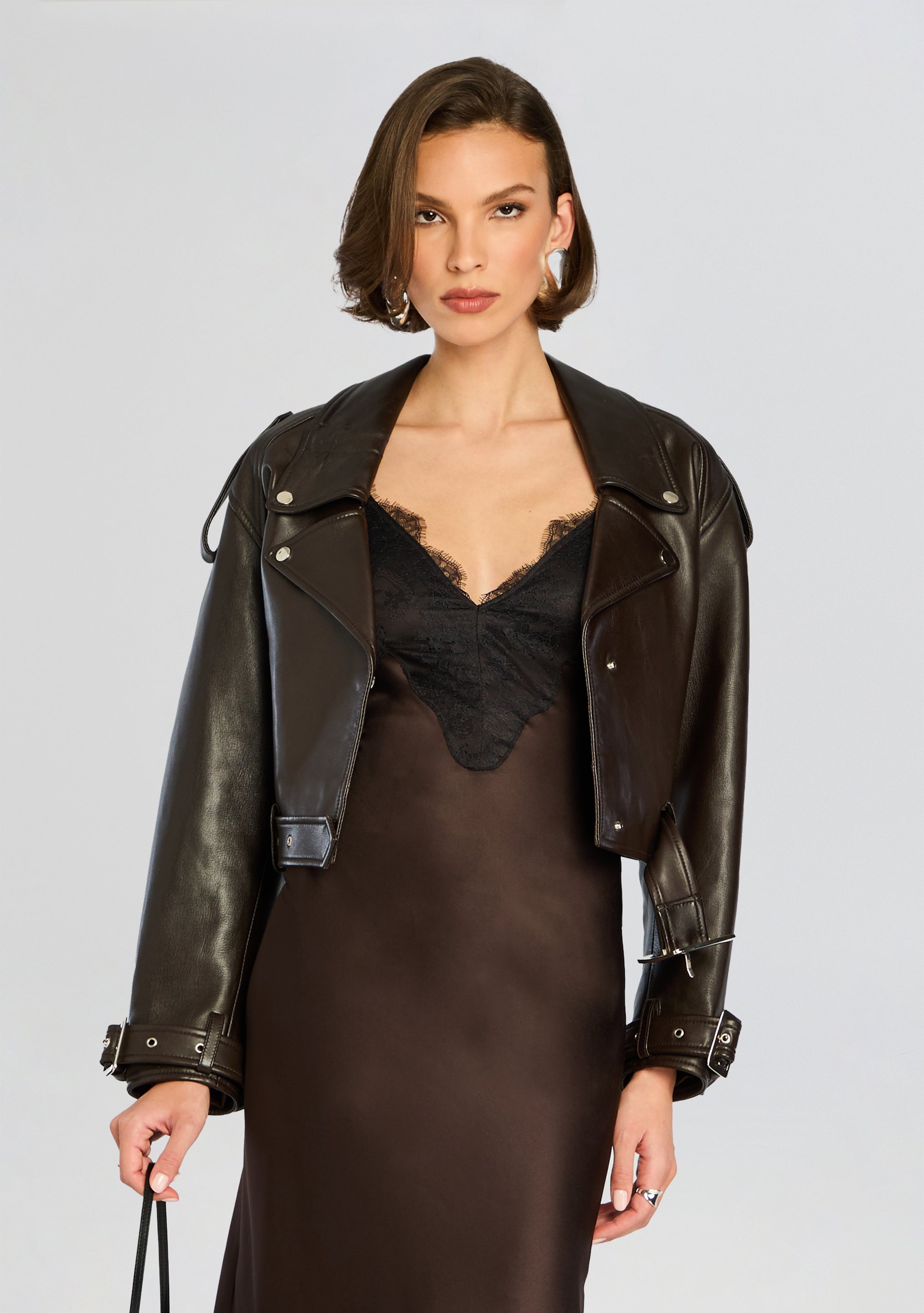 Einsley Leather Jacket-Sunny Prom