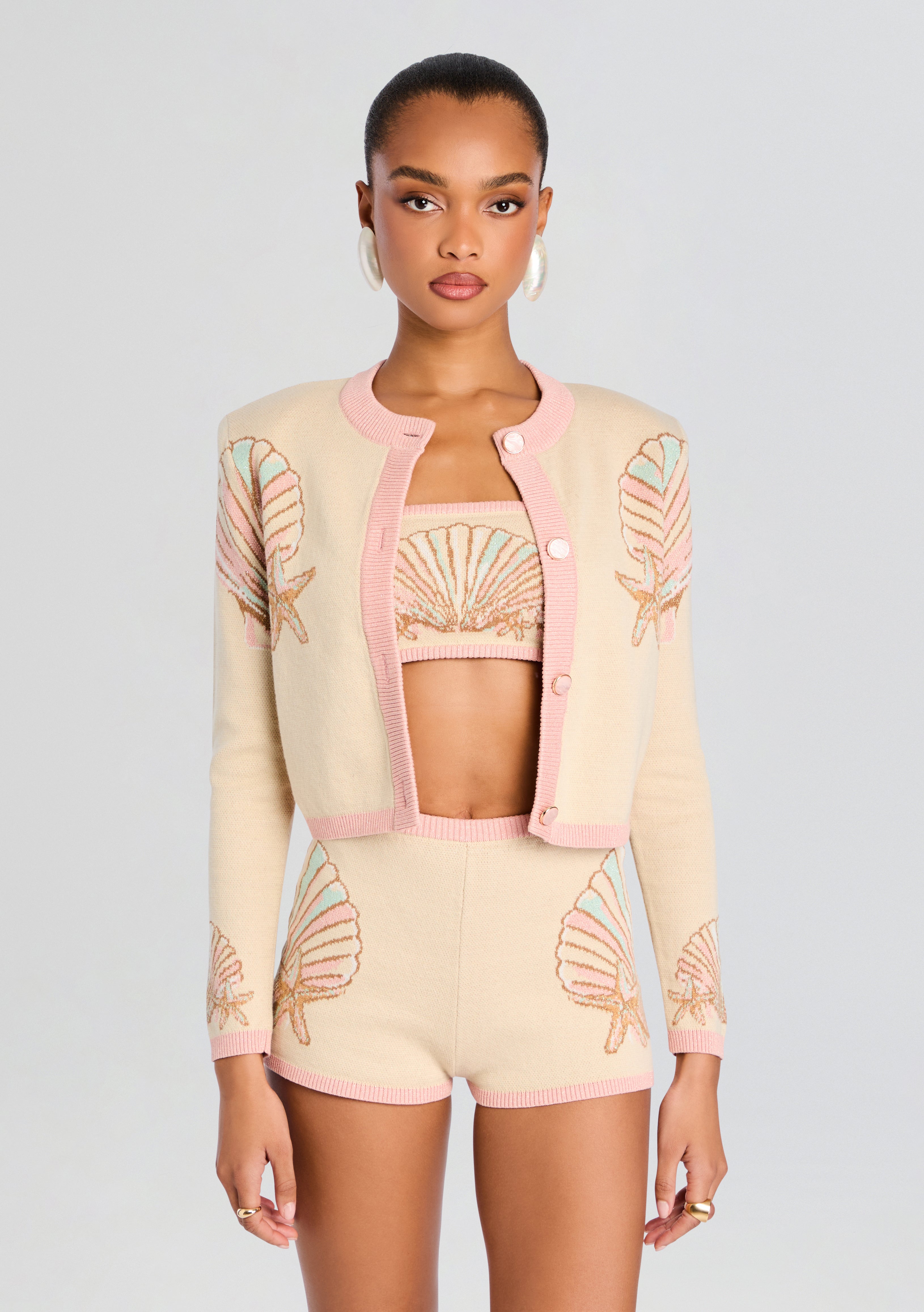 Bellina Knit Jacket-Sunny Prom