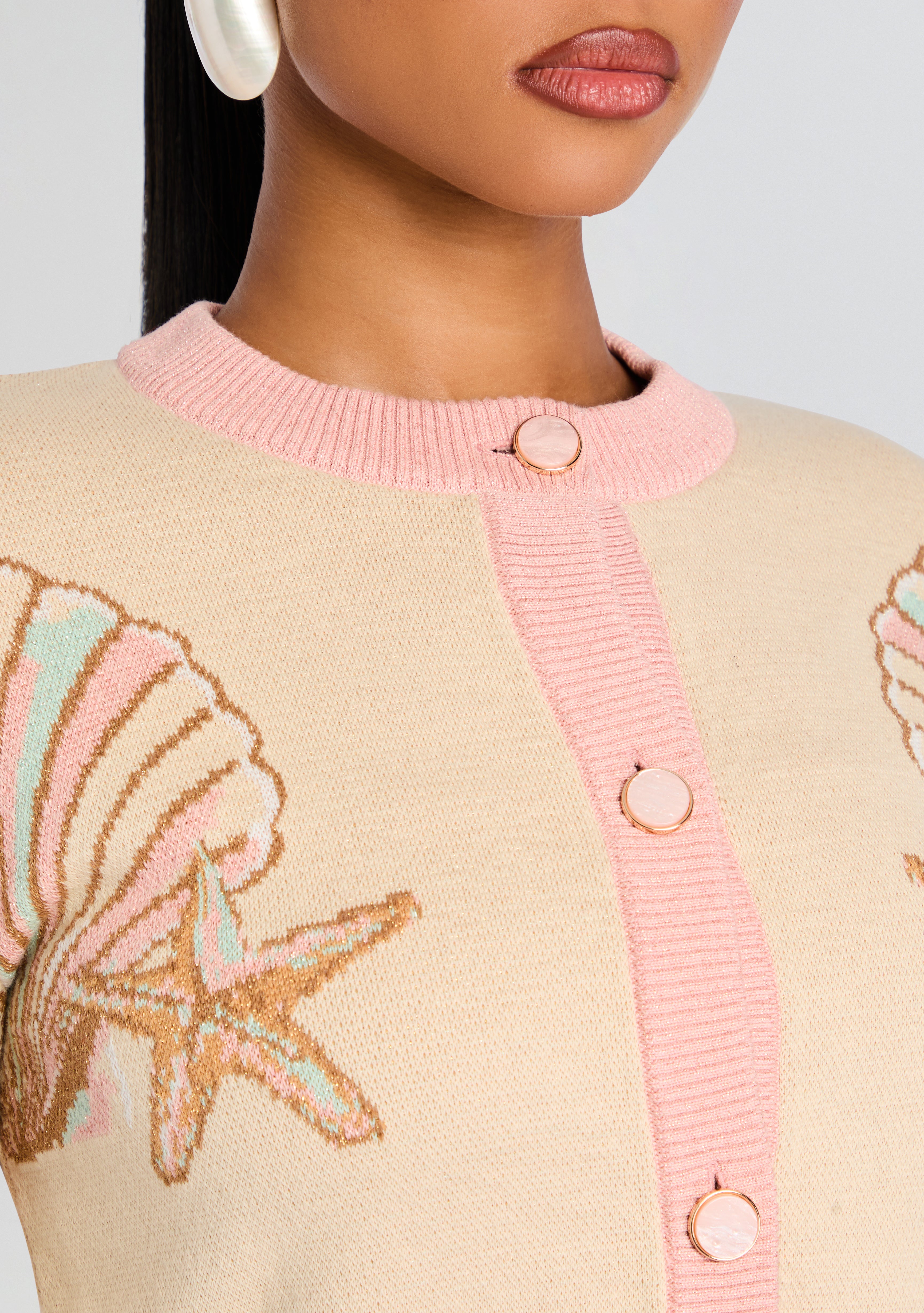 Bellina Knit Jacket-Sunny Prom