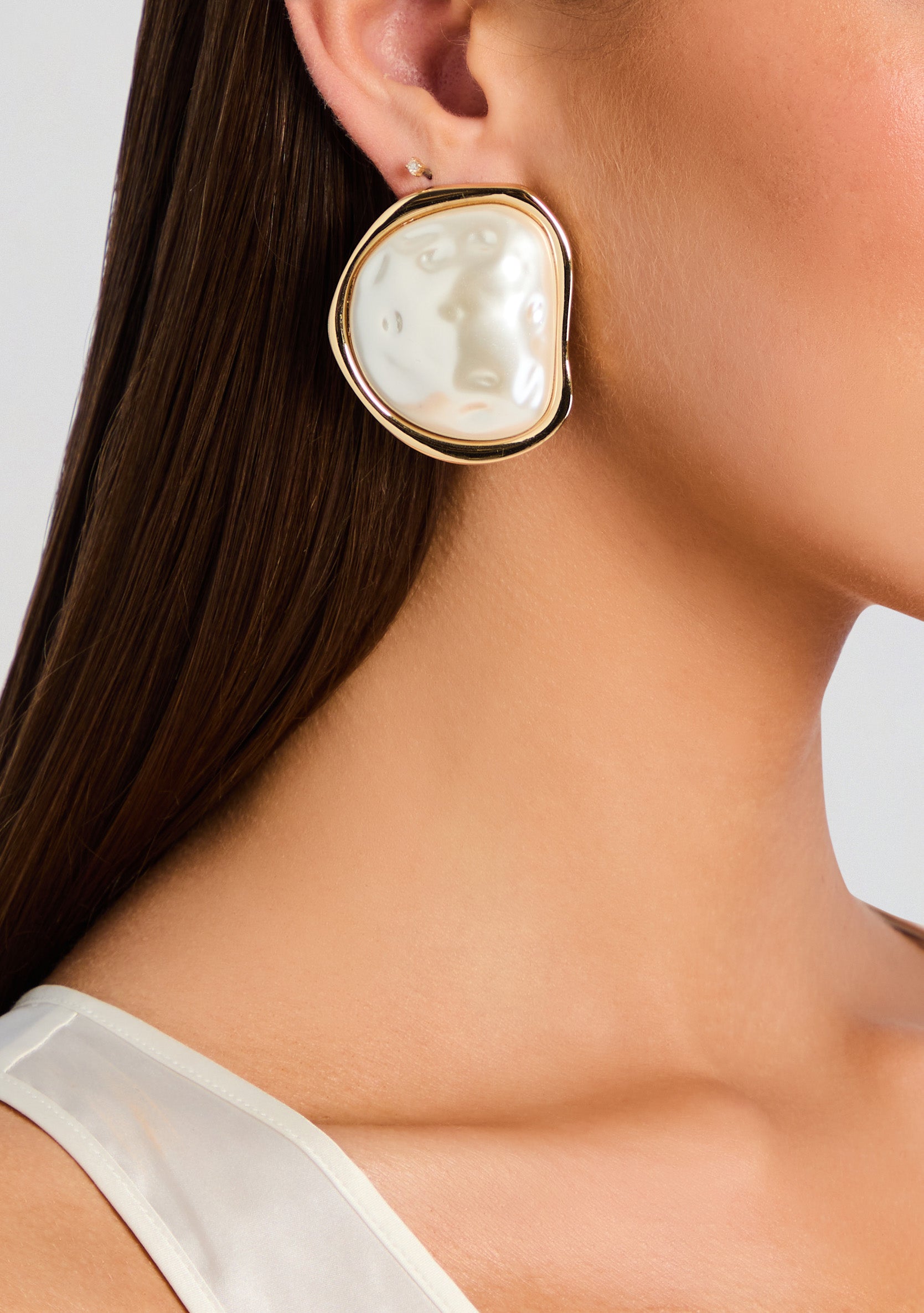 Fiorenza Pearl Earrings-Sunny Prom