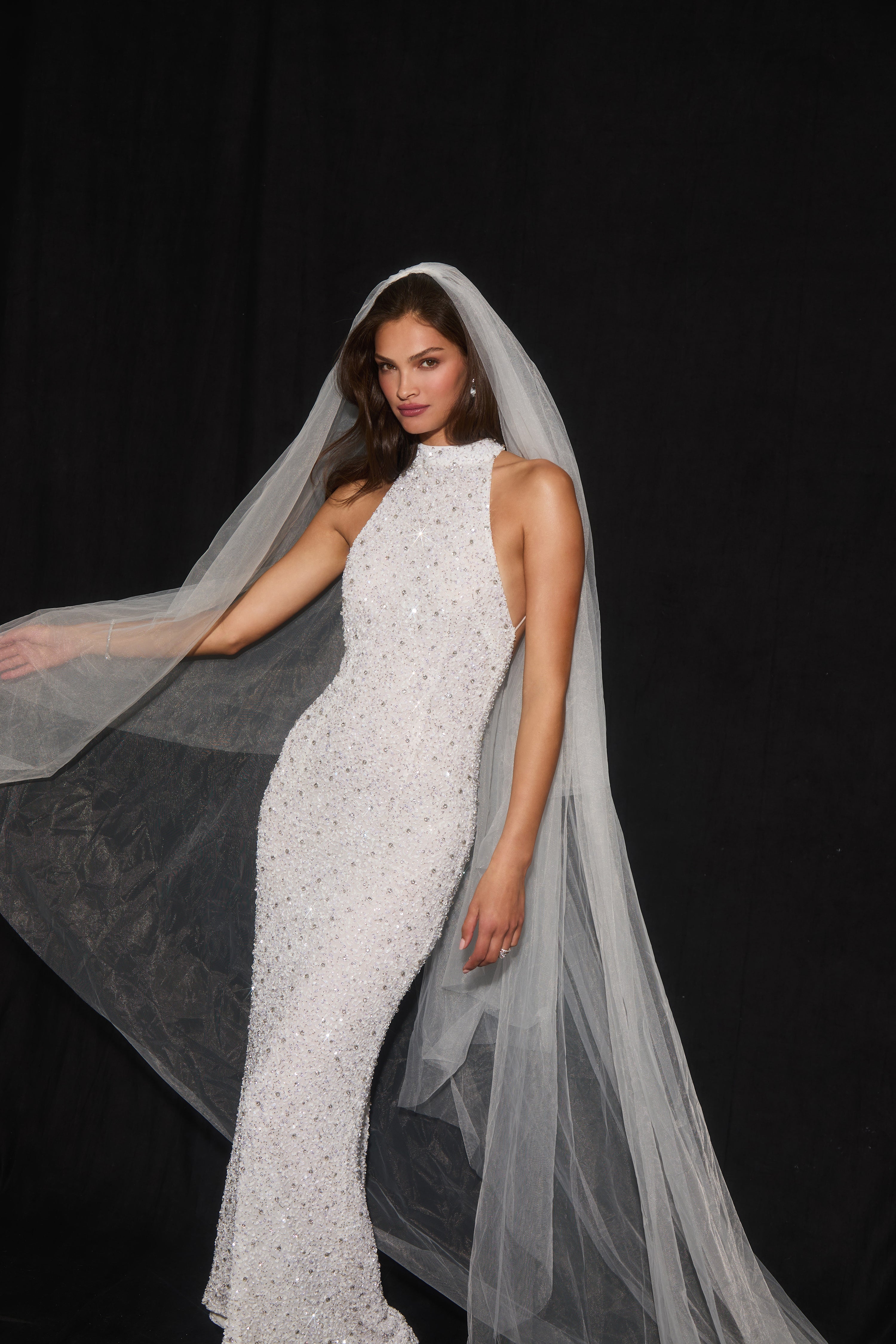 Olivia Midi Sequin Dress-Sunny Prom