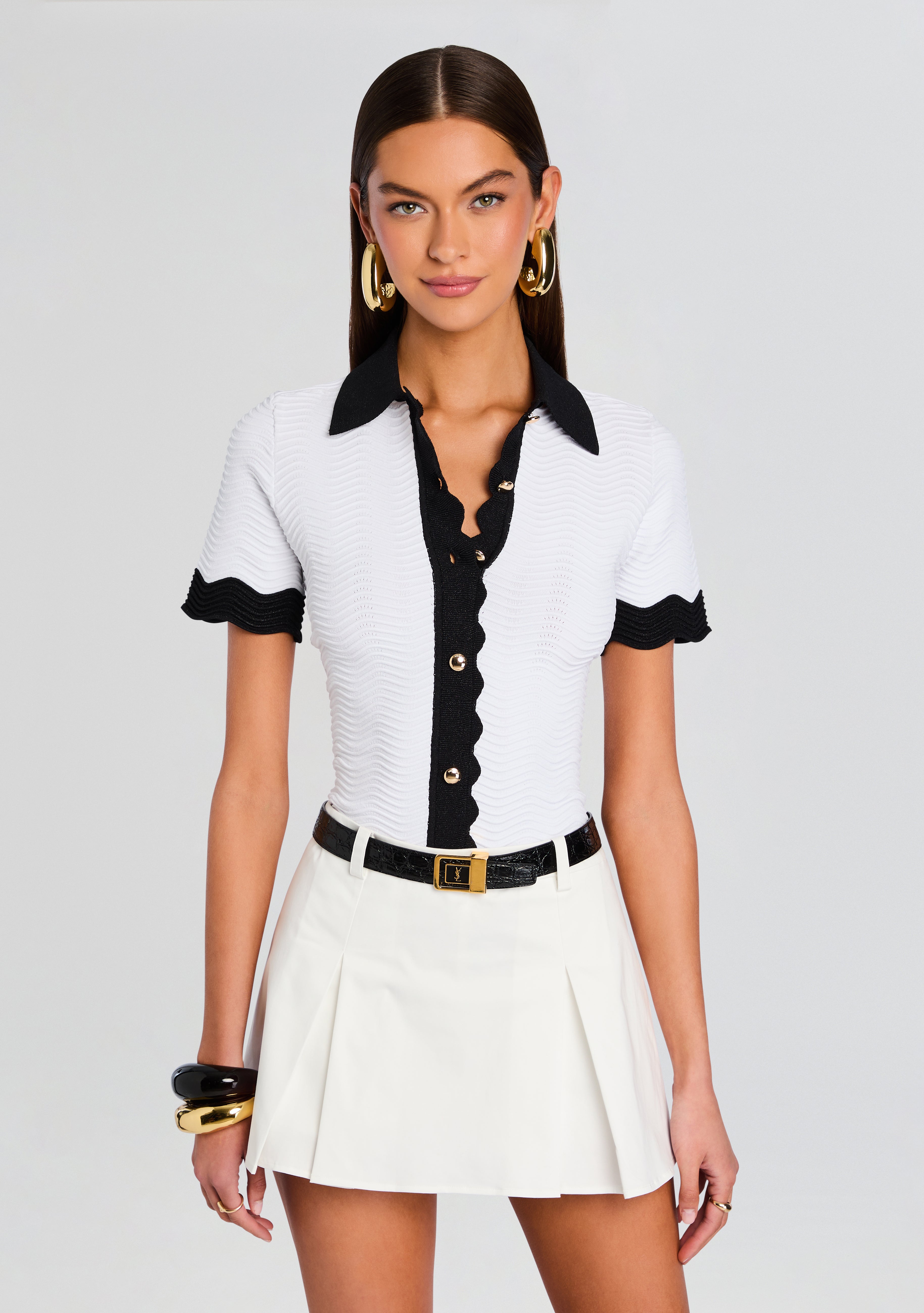 Lyric Knit Top-Sunny Prom