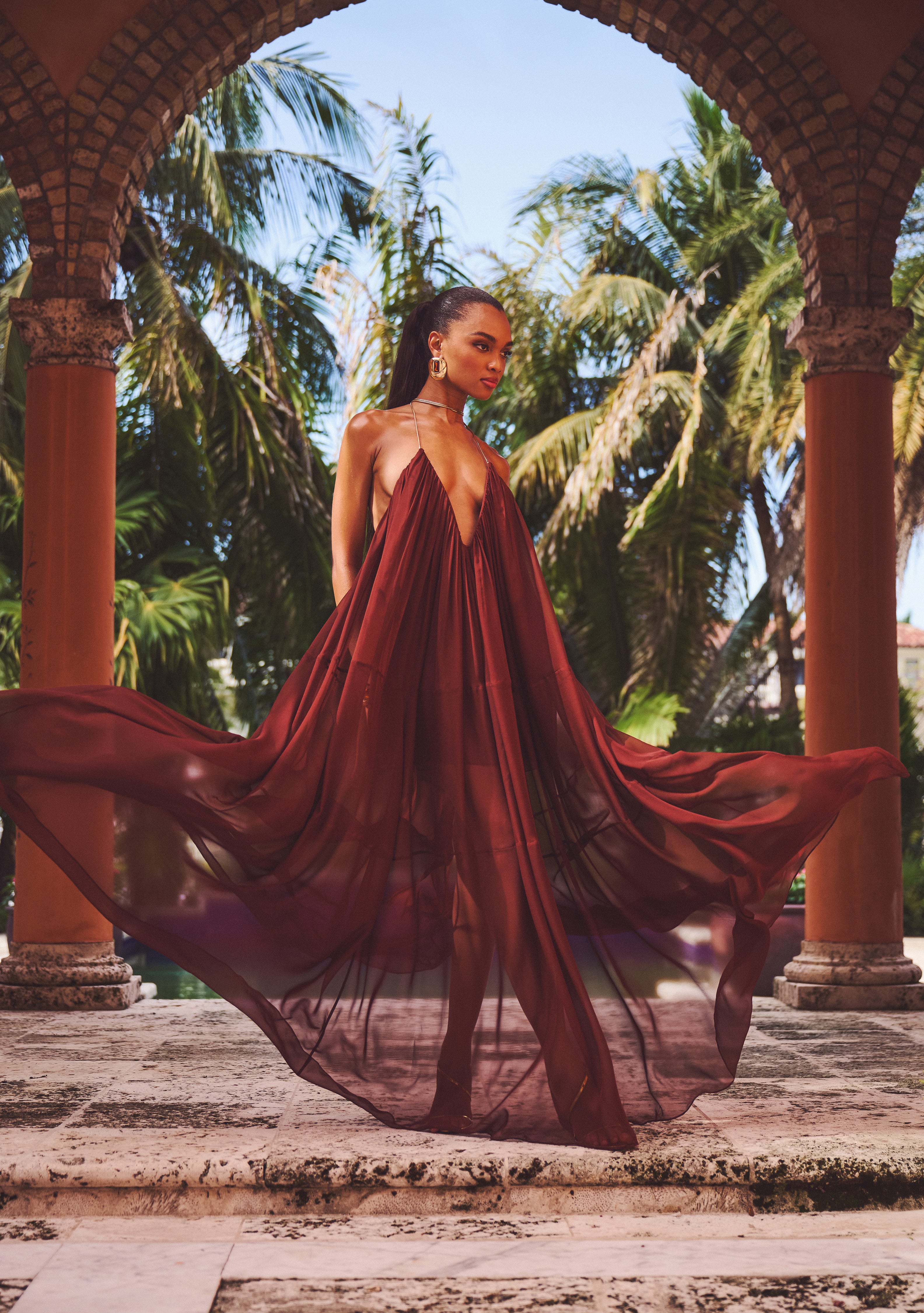 Arlet Chiffon Dress-Sunny Prom