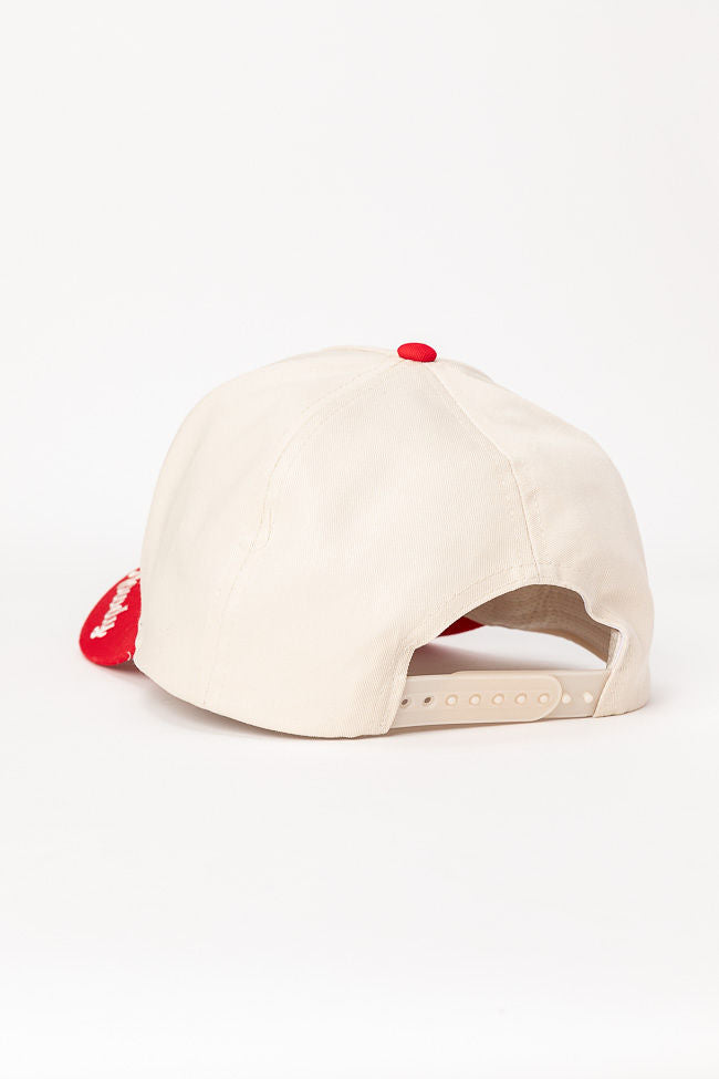 Howdy Cowboy Red Baseball Hat-Sunny Prom