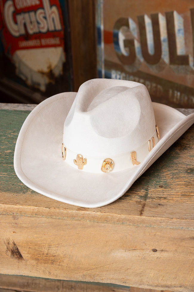 Kat Ivory Western Icon Cowboy Hat-Sunny Prom