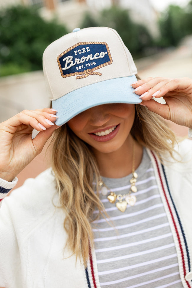 Ford Bronco Blue Trucker Hat-Sunny Prom