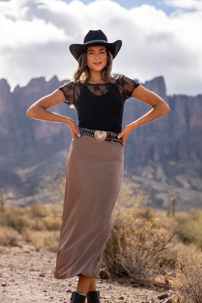 Speak Your Truth Black Short Sleeve Layering Tee FINAL SALE-Sunny Prom