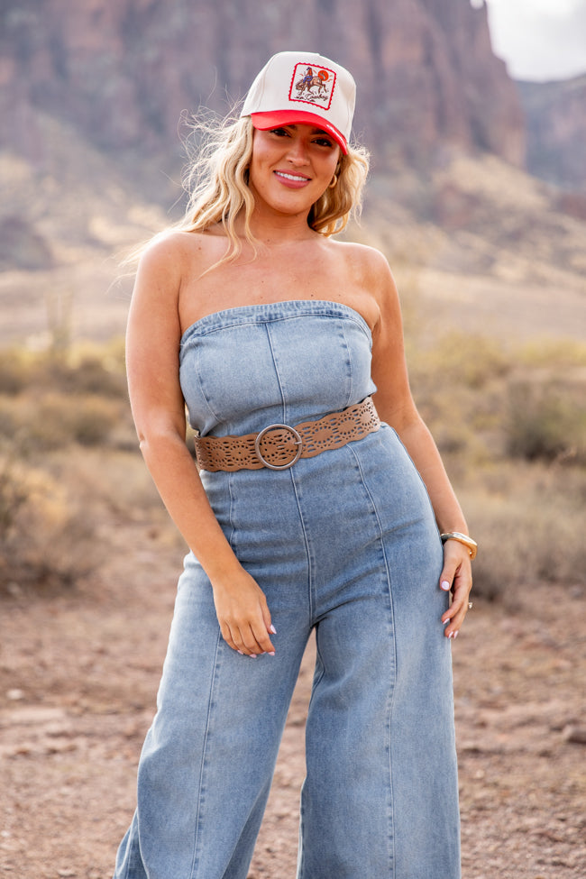 Howdy Cowboy Red Baseball Hat-Sunny Prom