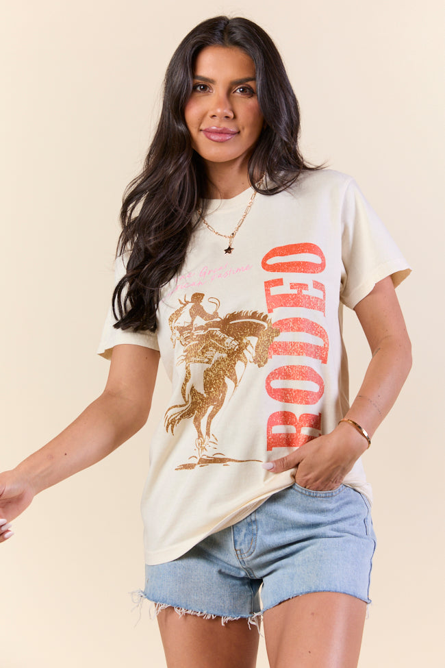 The Great American Pastime Ivory Graphic Tee SALE-Sunny Prom