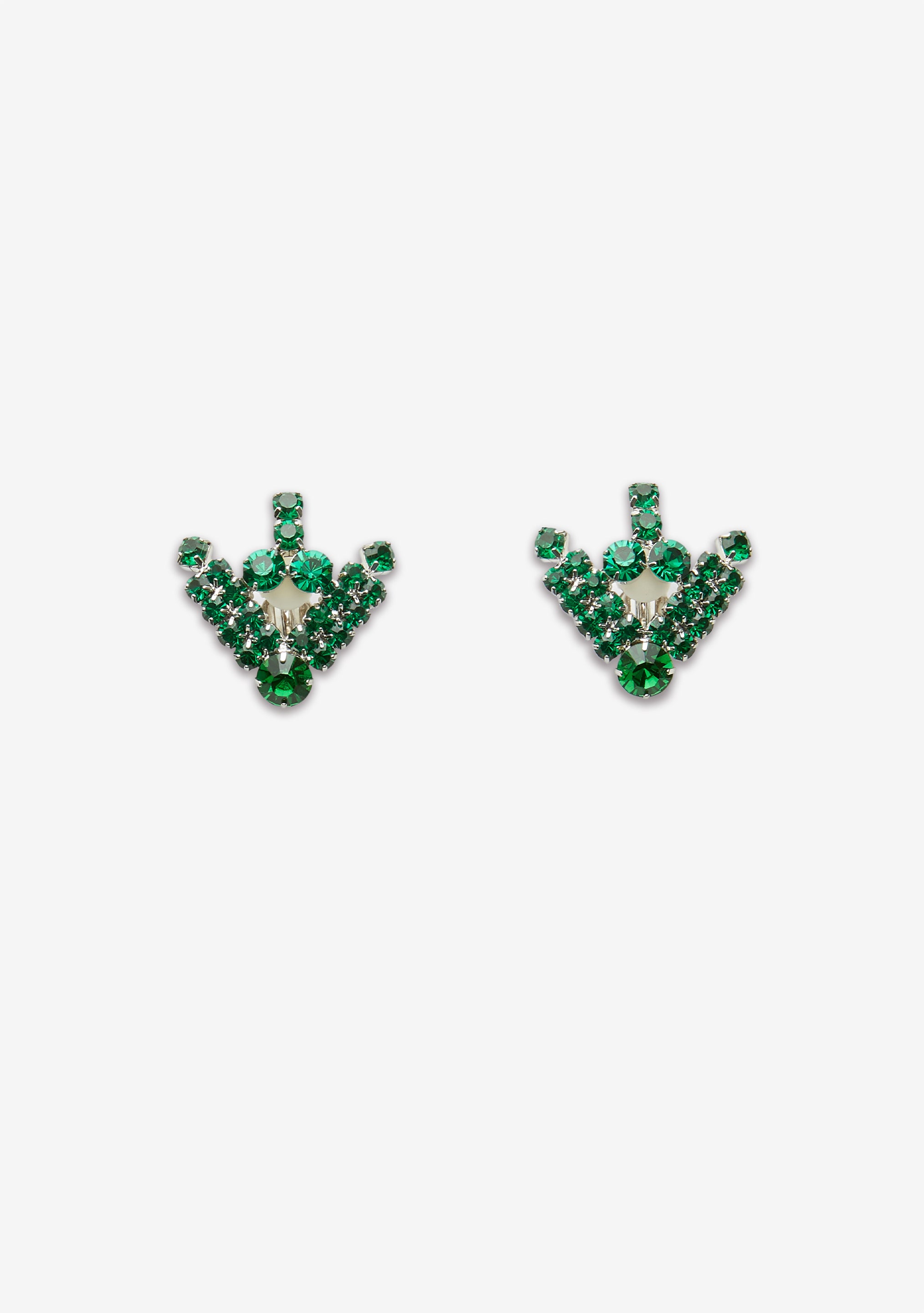 Crystal Clip Earrings-Sunny Prom