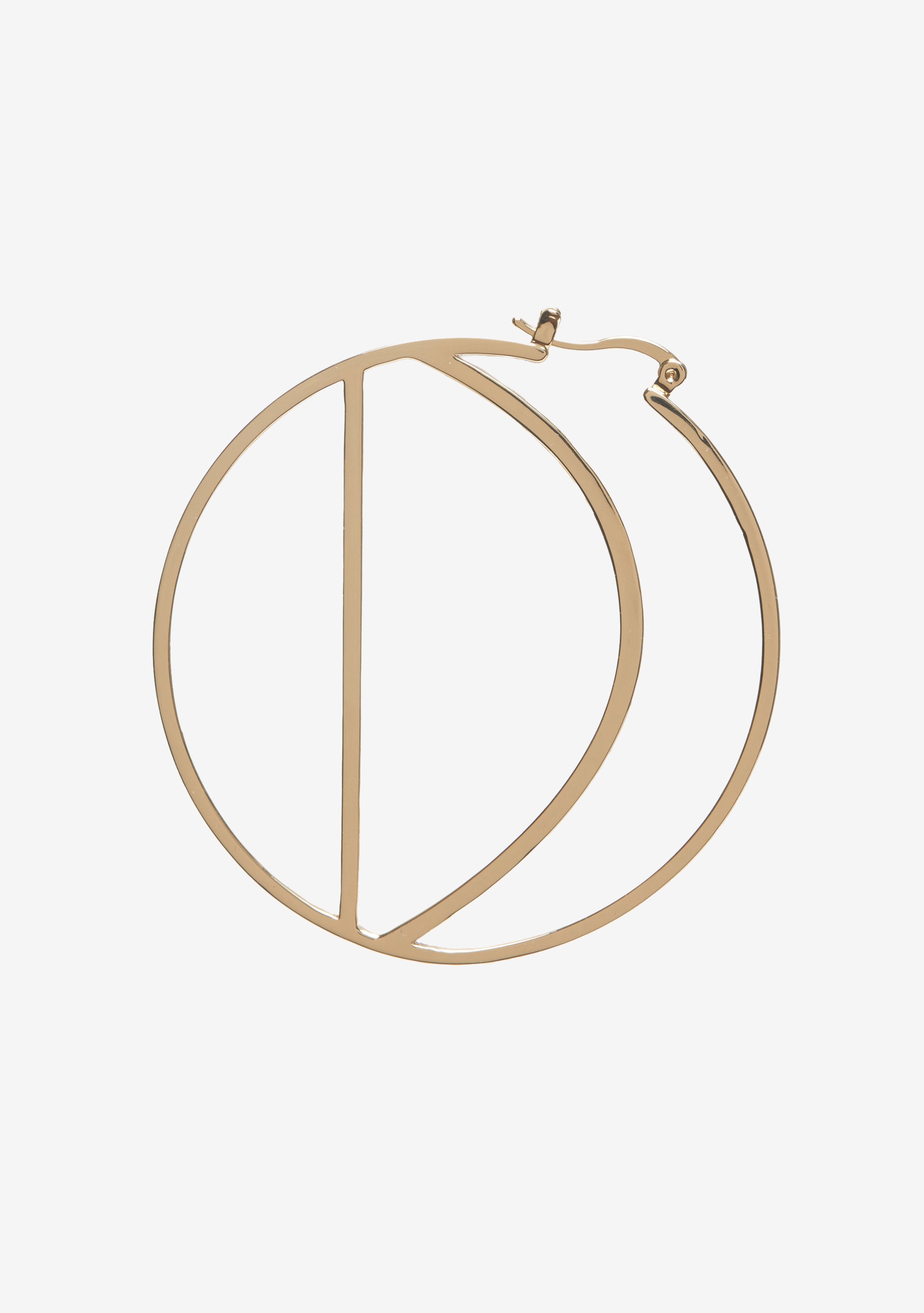 Hoop Letter Earring-Sunny Prom