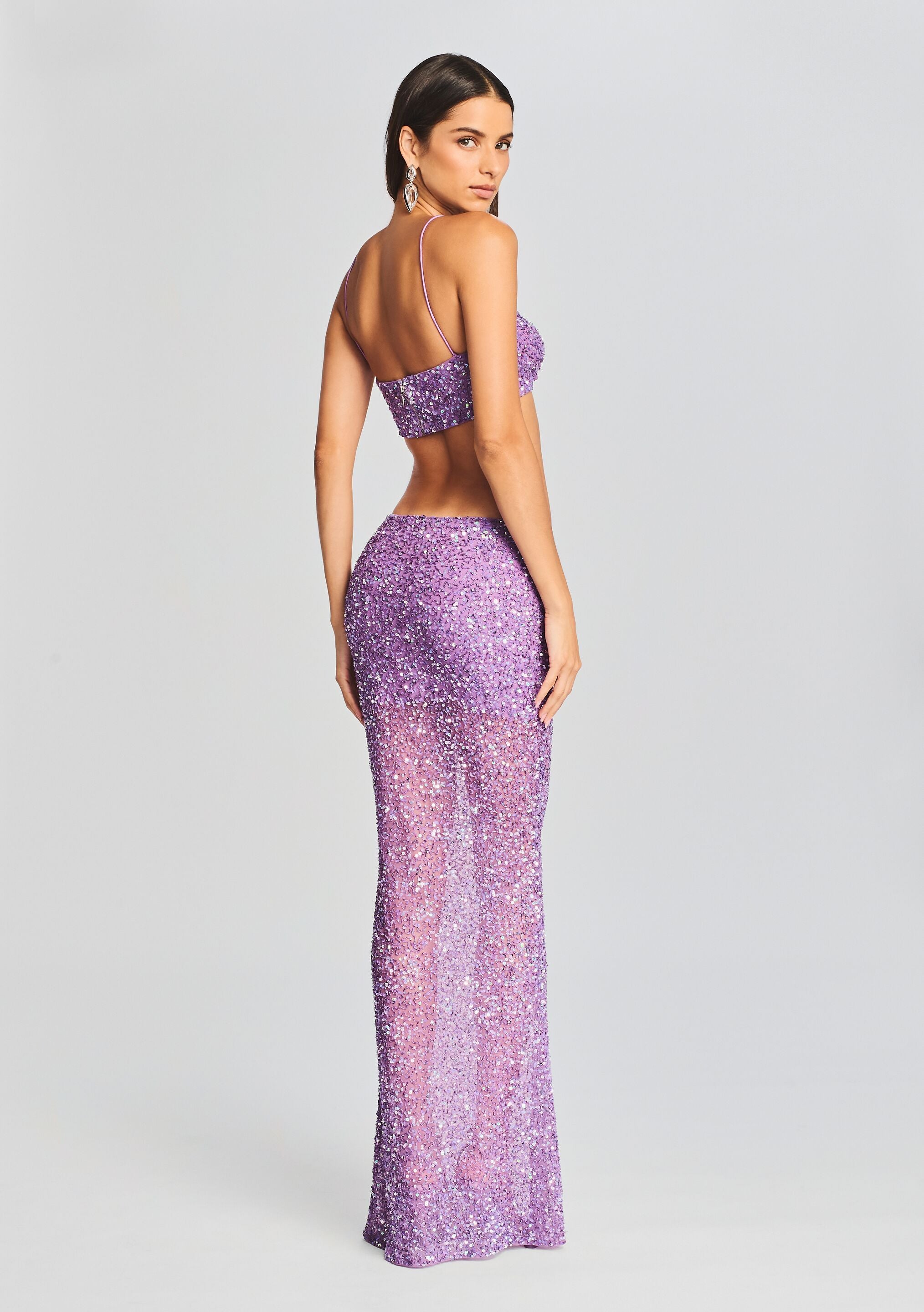 Mera Sequin Top-Sunny Prom