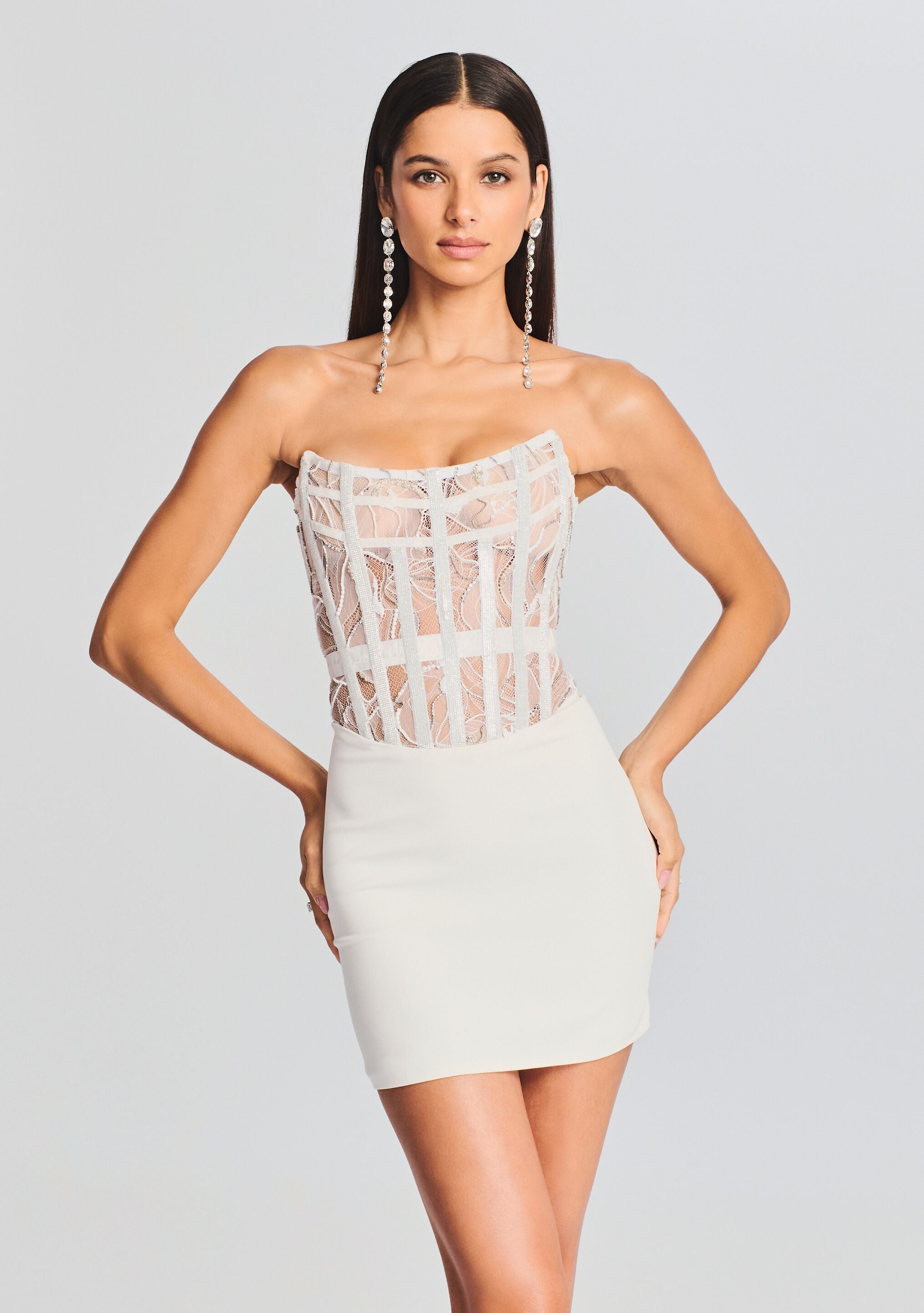 Blythe Embellished Dress-Sunny Prom