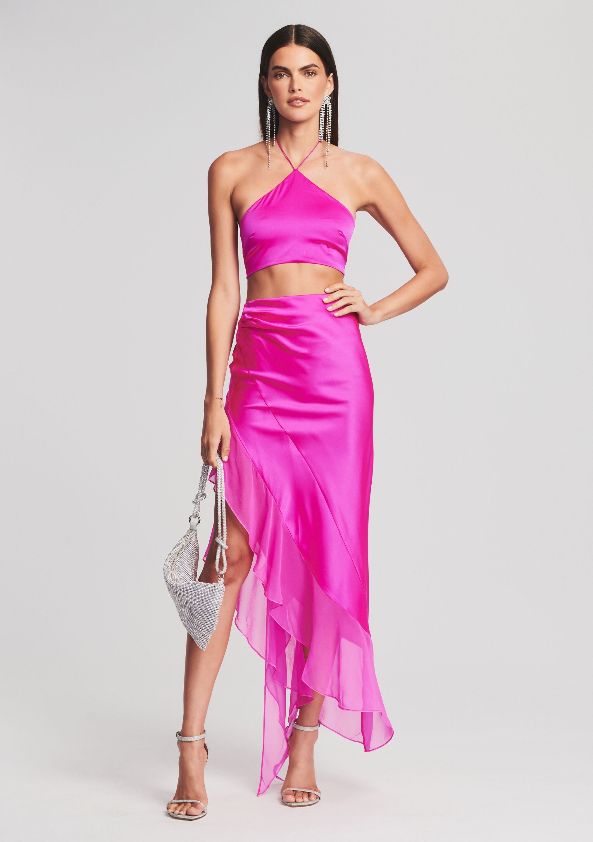 Mesta Silk Top-Sunny Prom