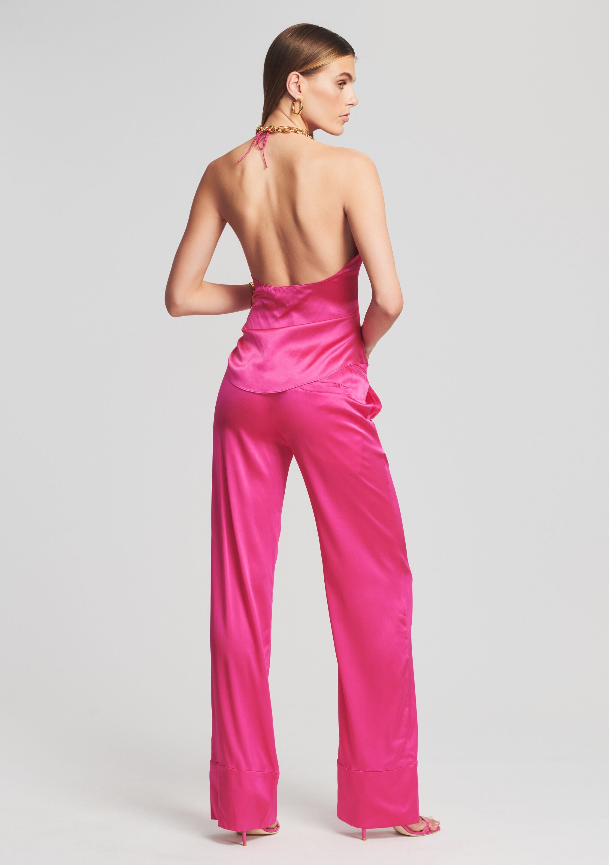 Rachel Silk Top-Sunny Prom