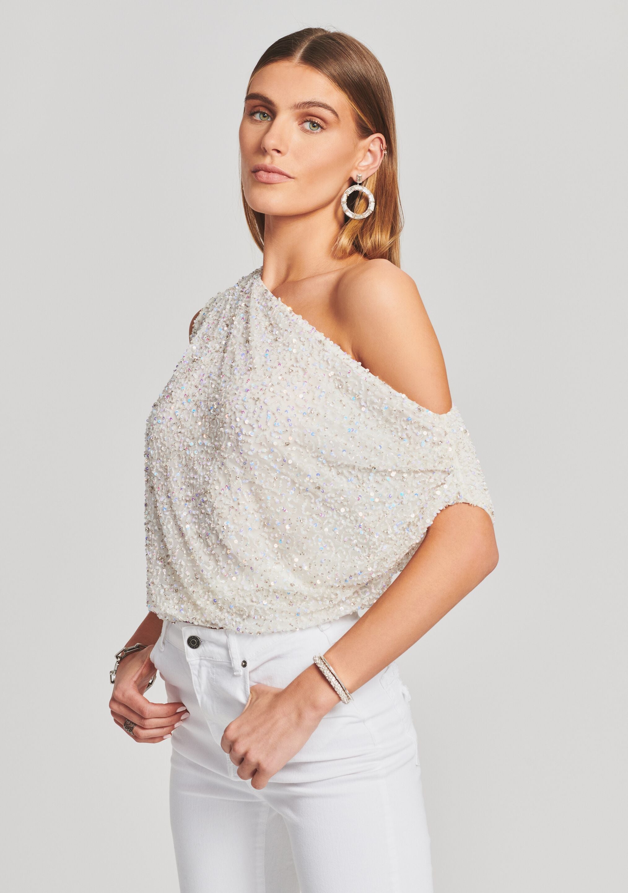 Myles Sequin Top-Sunny Prom