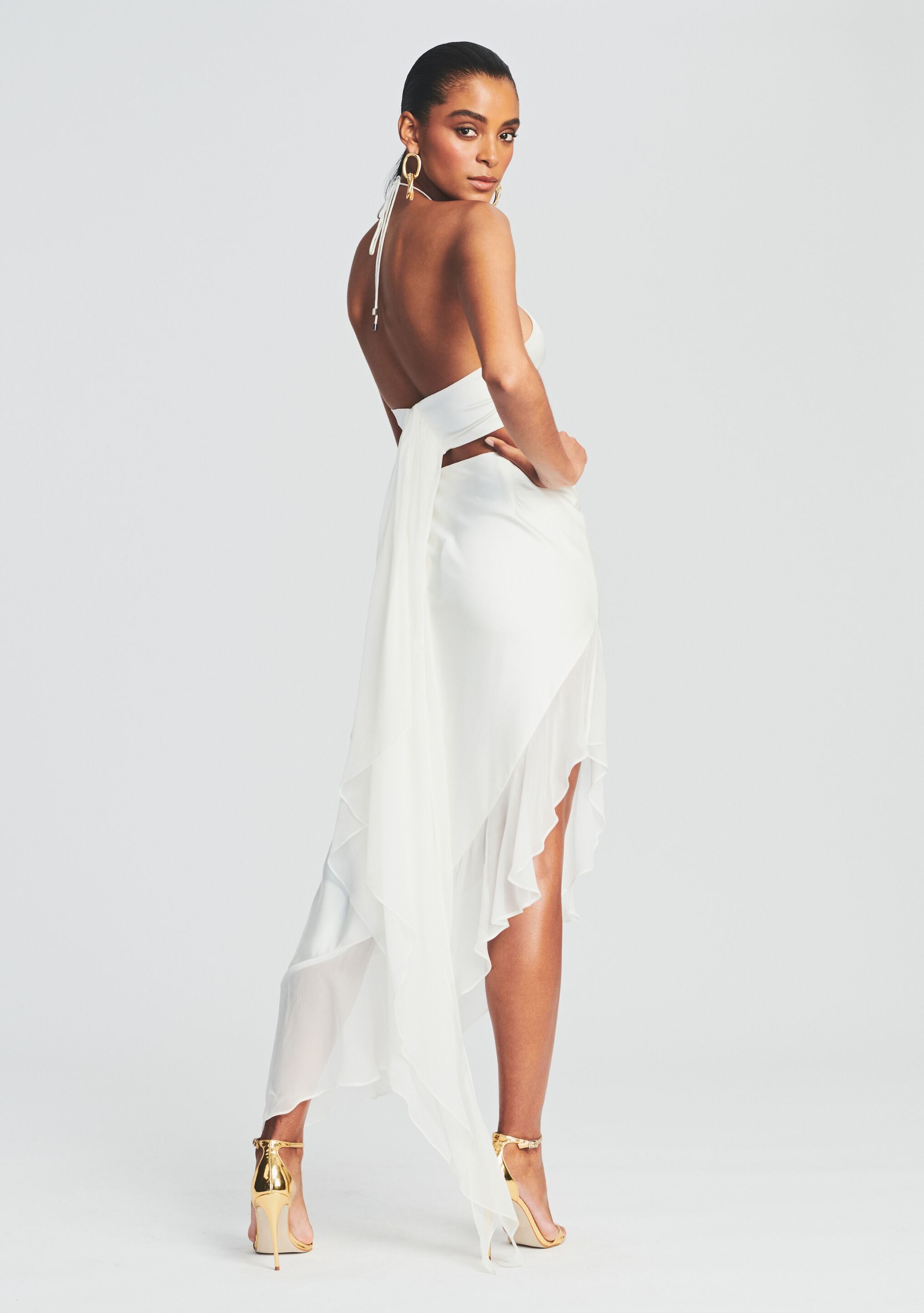 Mesta Silk Top-Sunny Prom