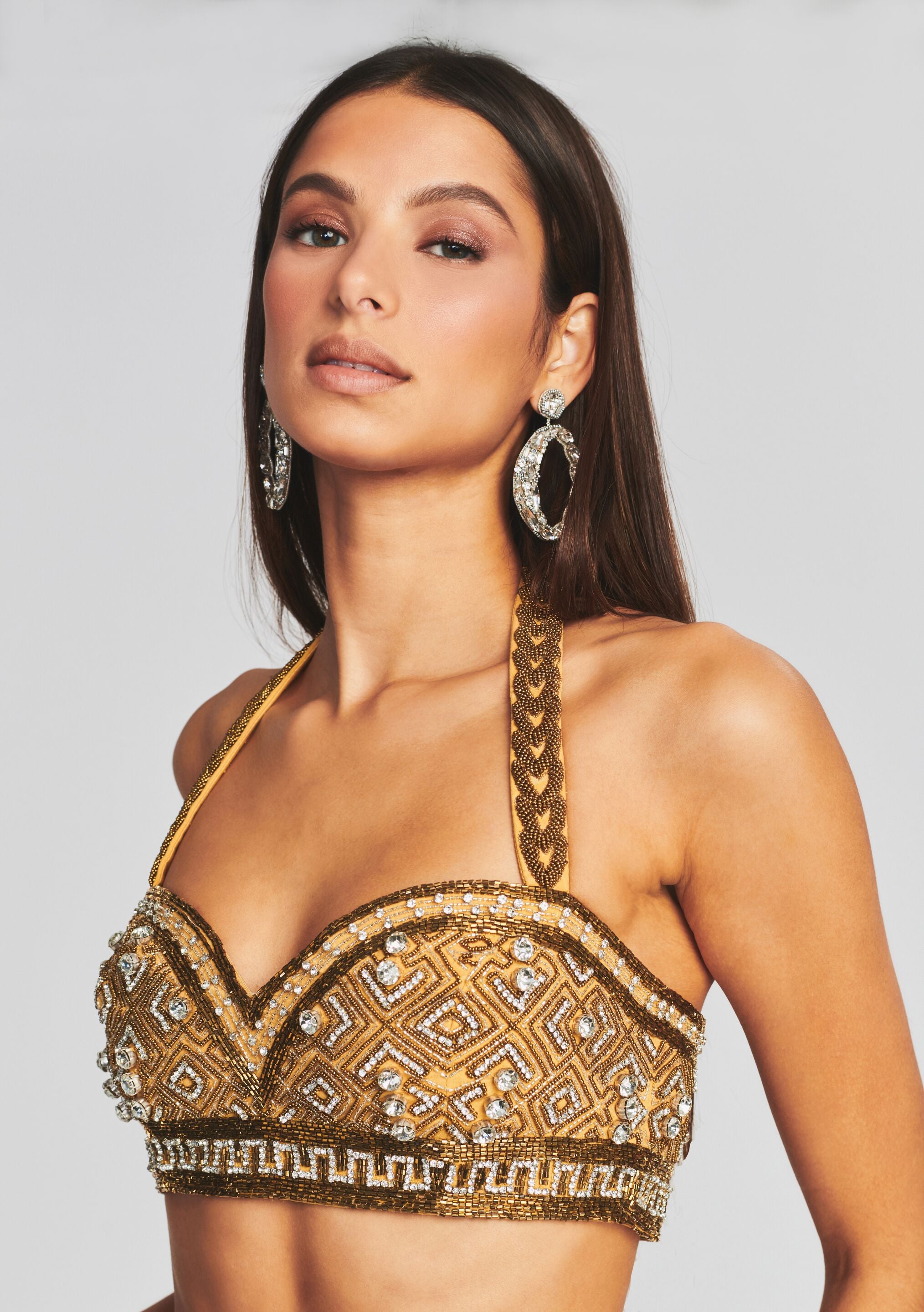 Kala Sequin Bra-Sunny Prom