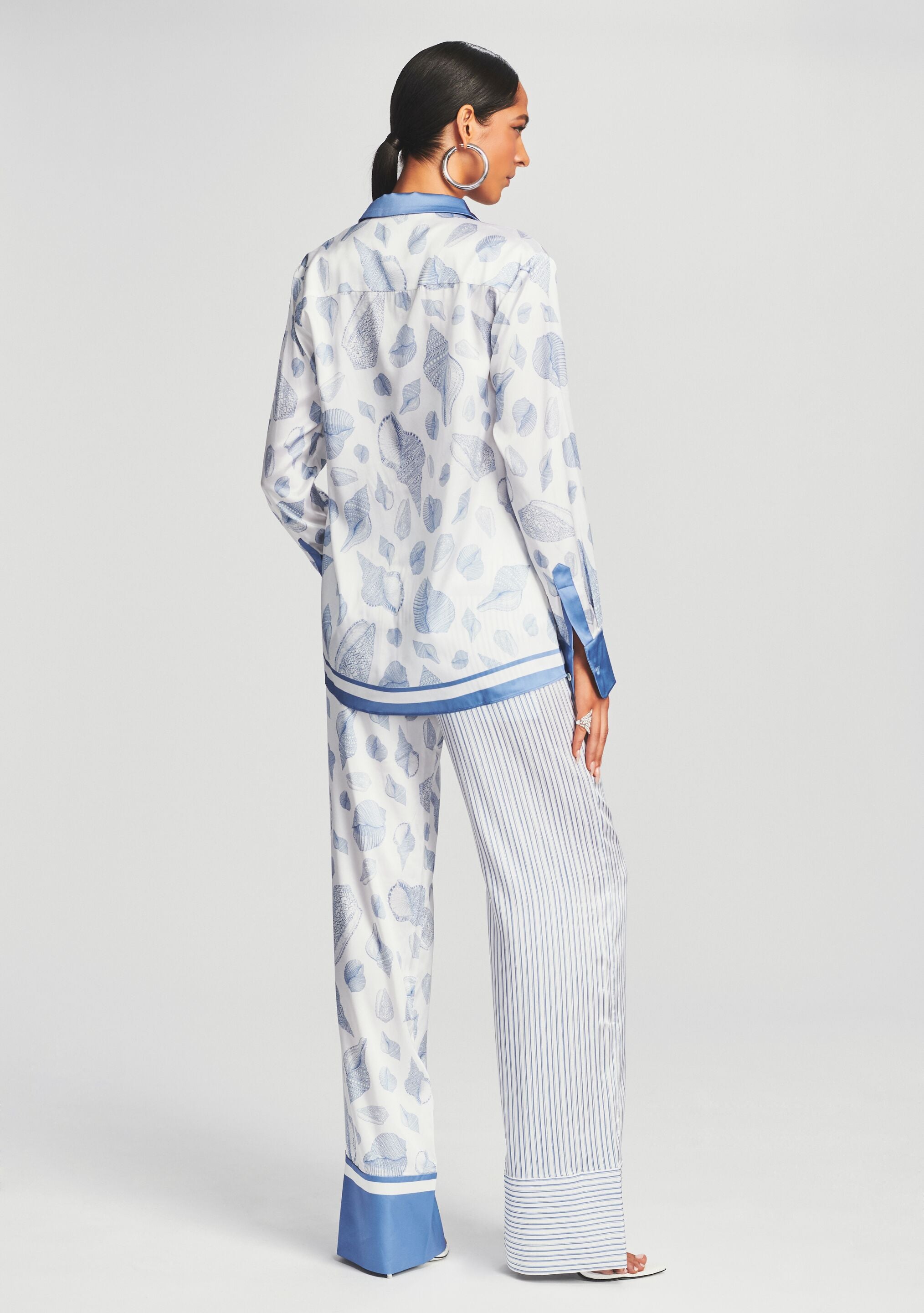 Kostas Silk Shirt-Sunny Prom