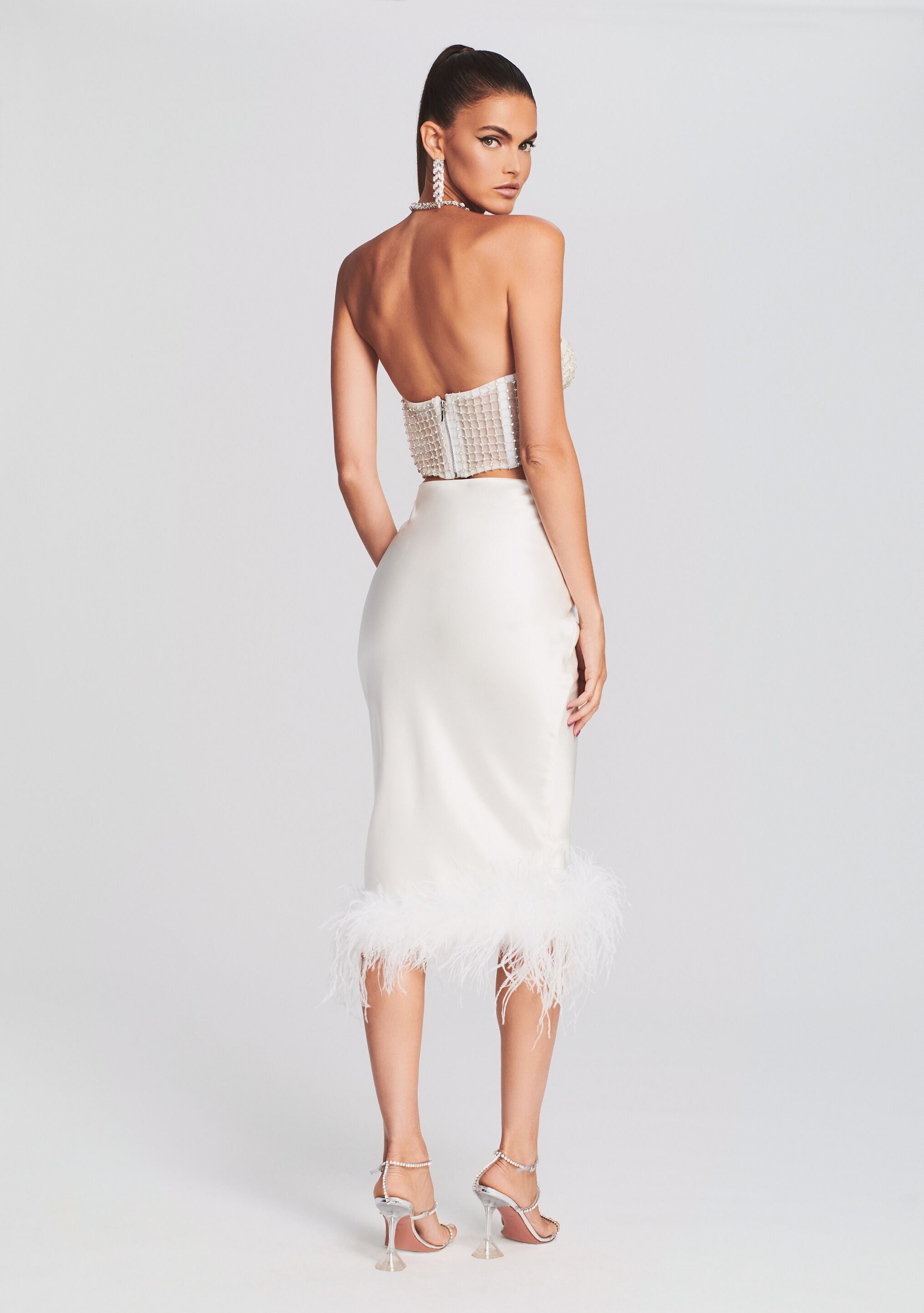 Margery Embellished Bustier Top-Sunny Prom