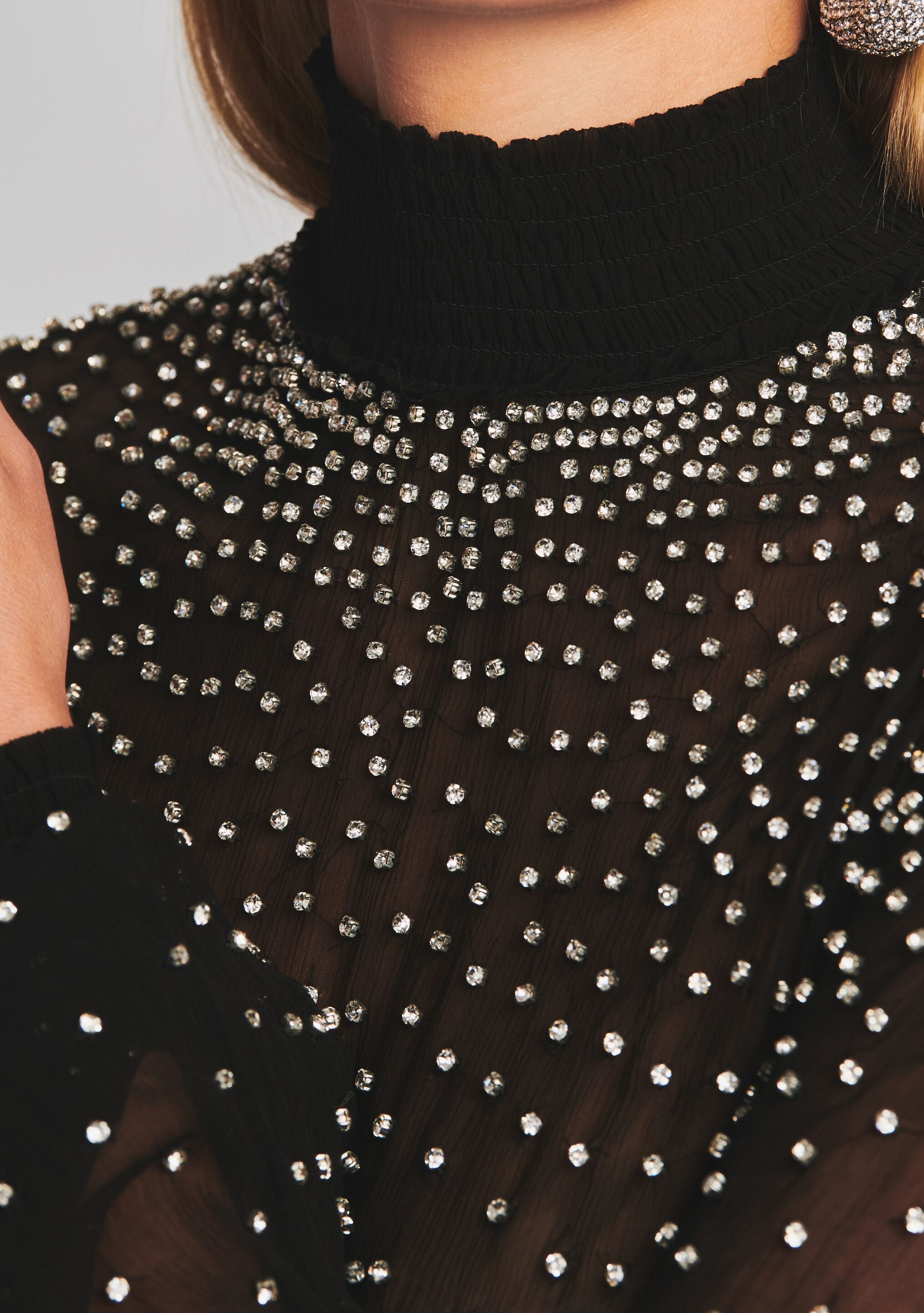 Ava Chiffon Top-Sunny Prom