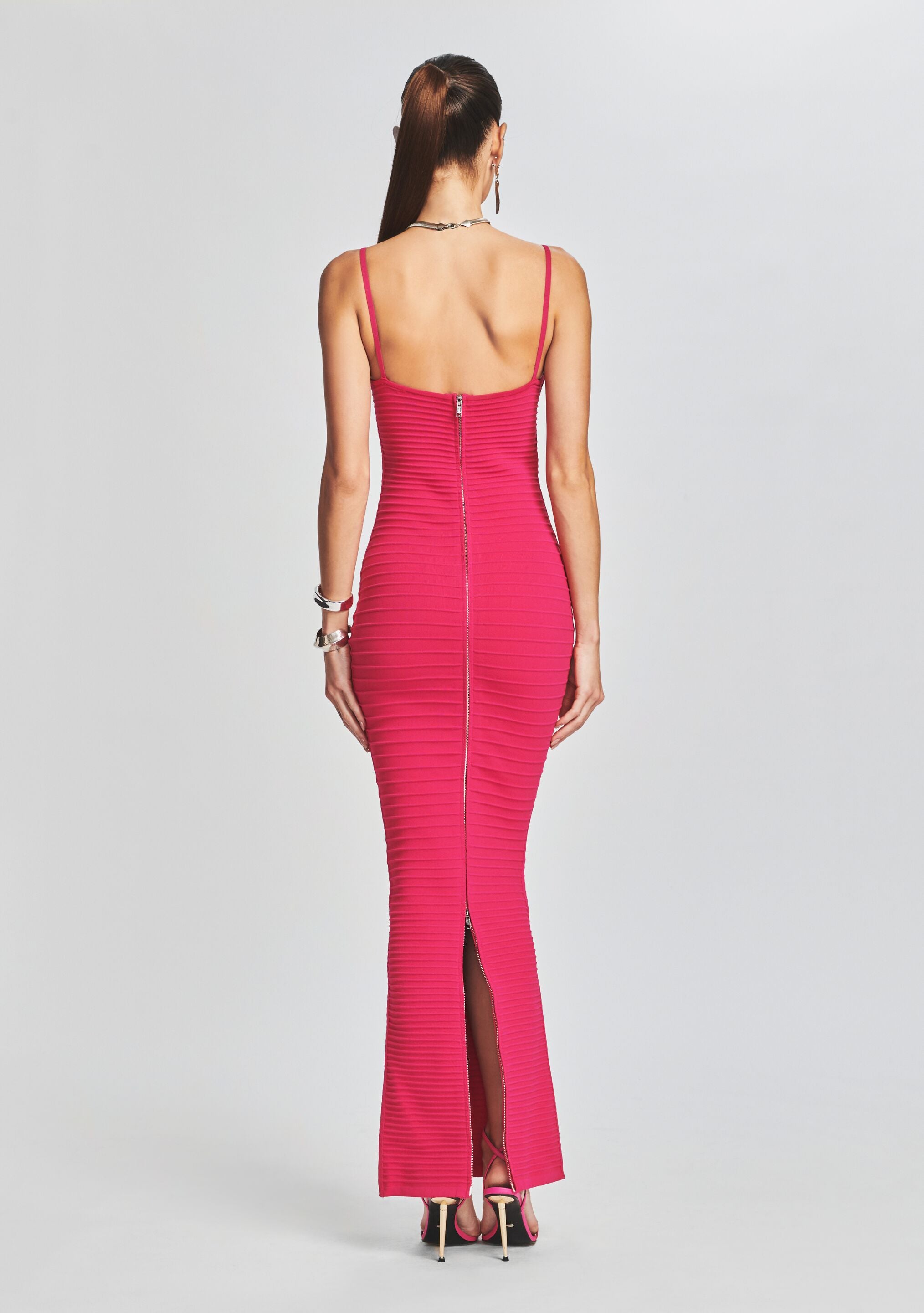 Kylie Bandage Knit Dress-Sunny Prom