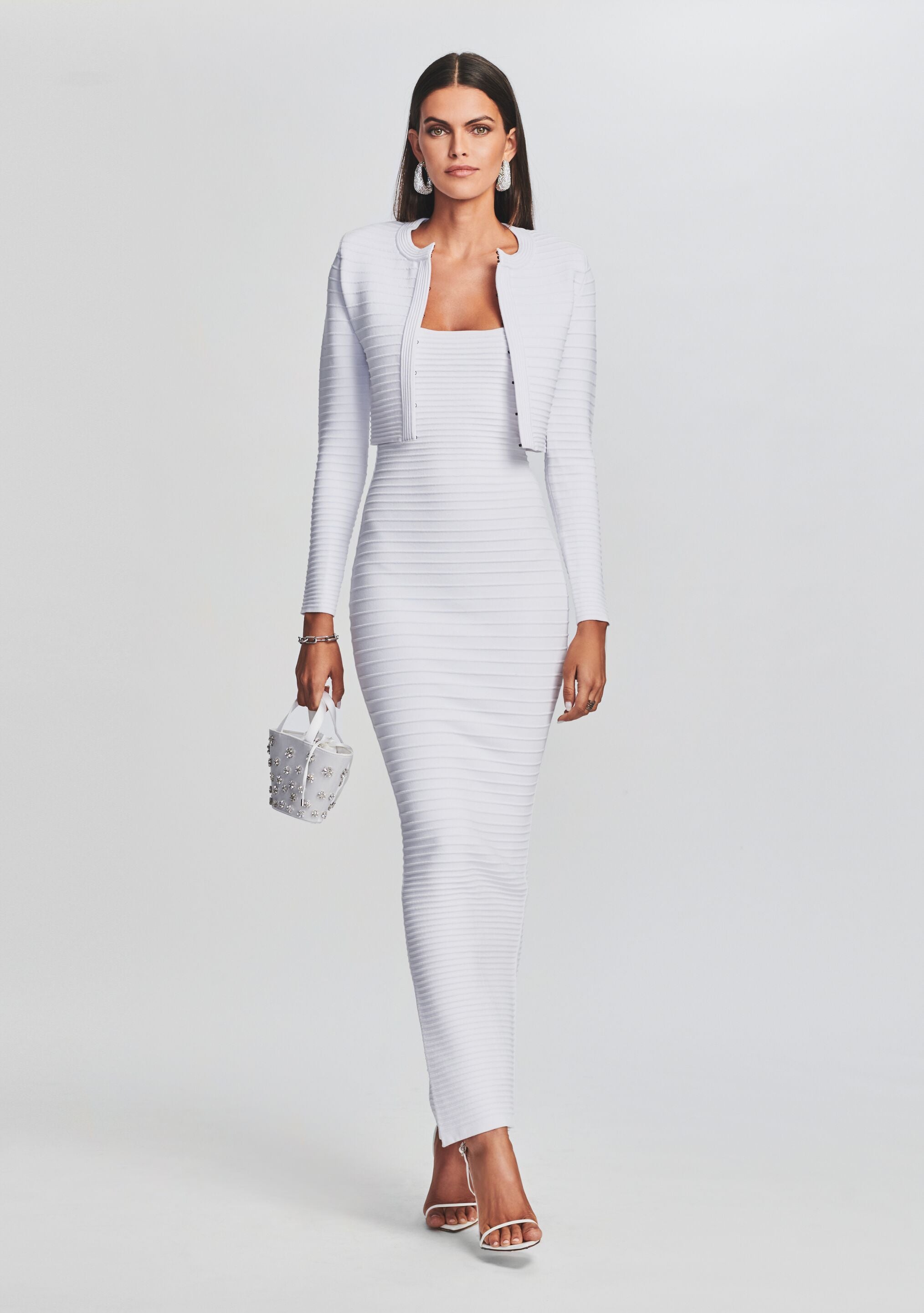 Kylie Bandage Knit Dress-Sunny Prom