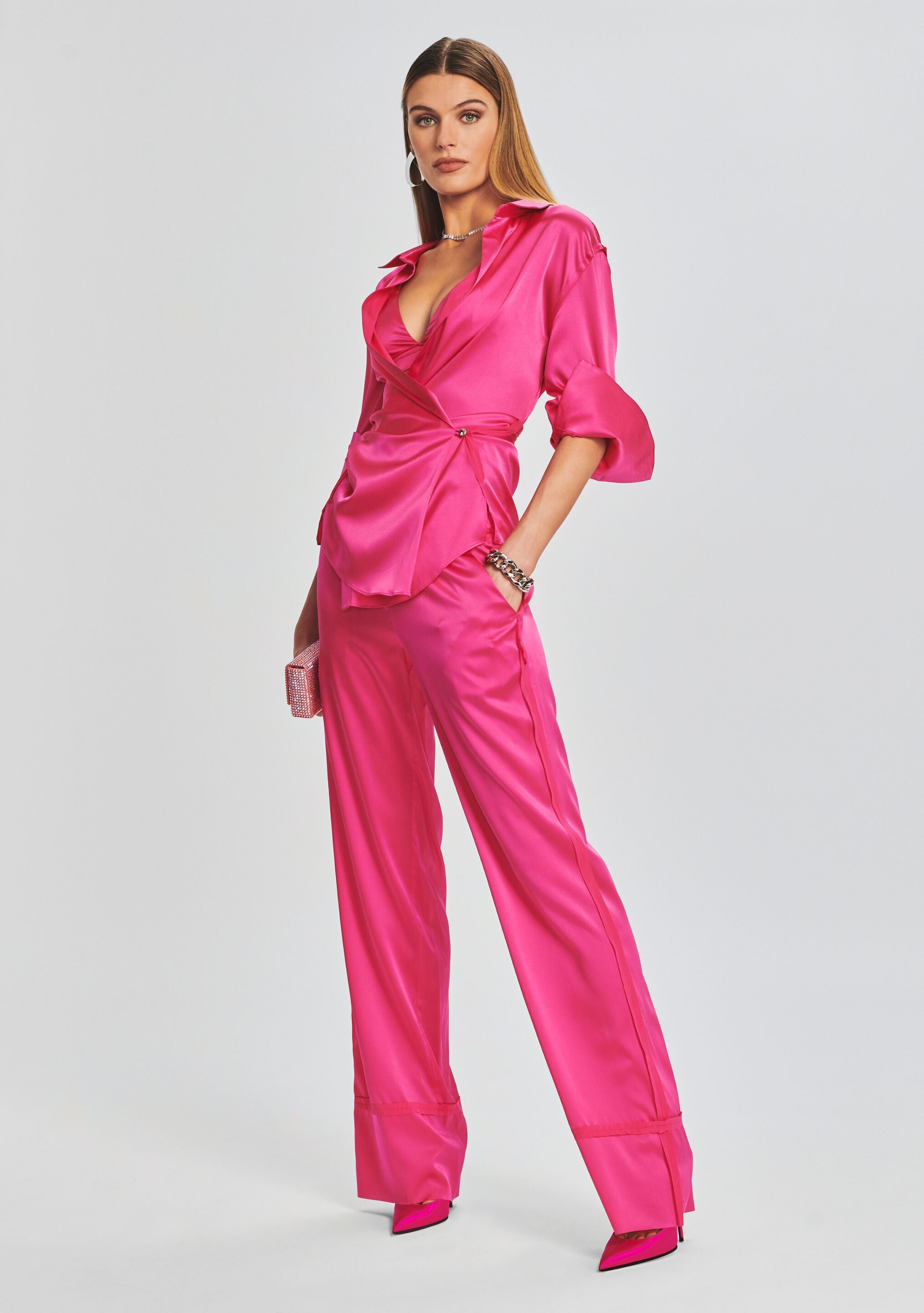 Raines Silk Shirt-Sunny Prom