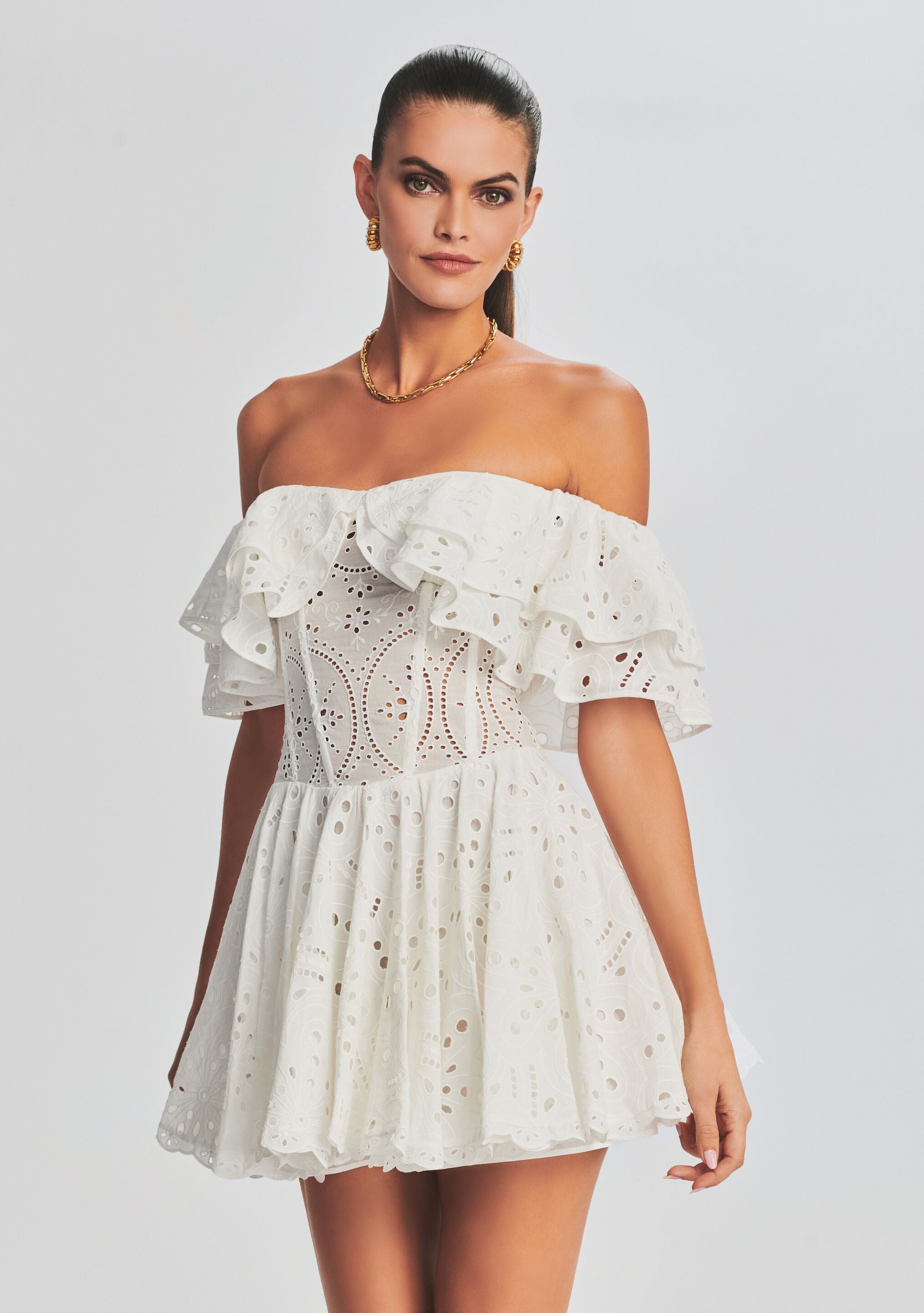 Dalia Short Dress-Sunny Prom