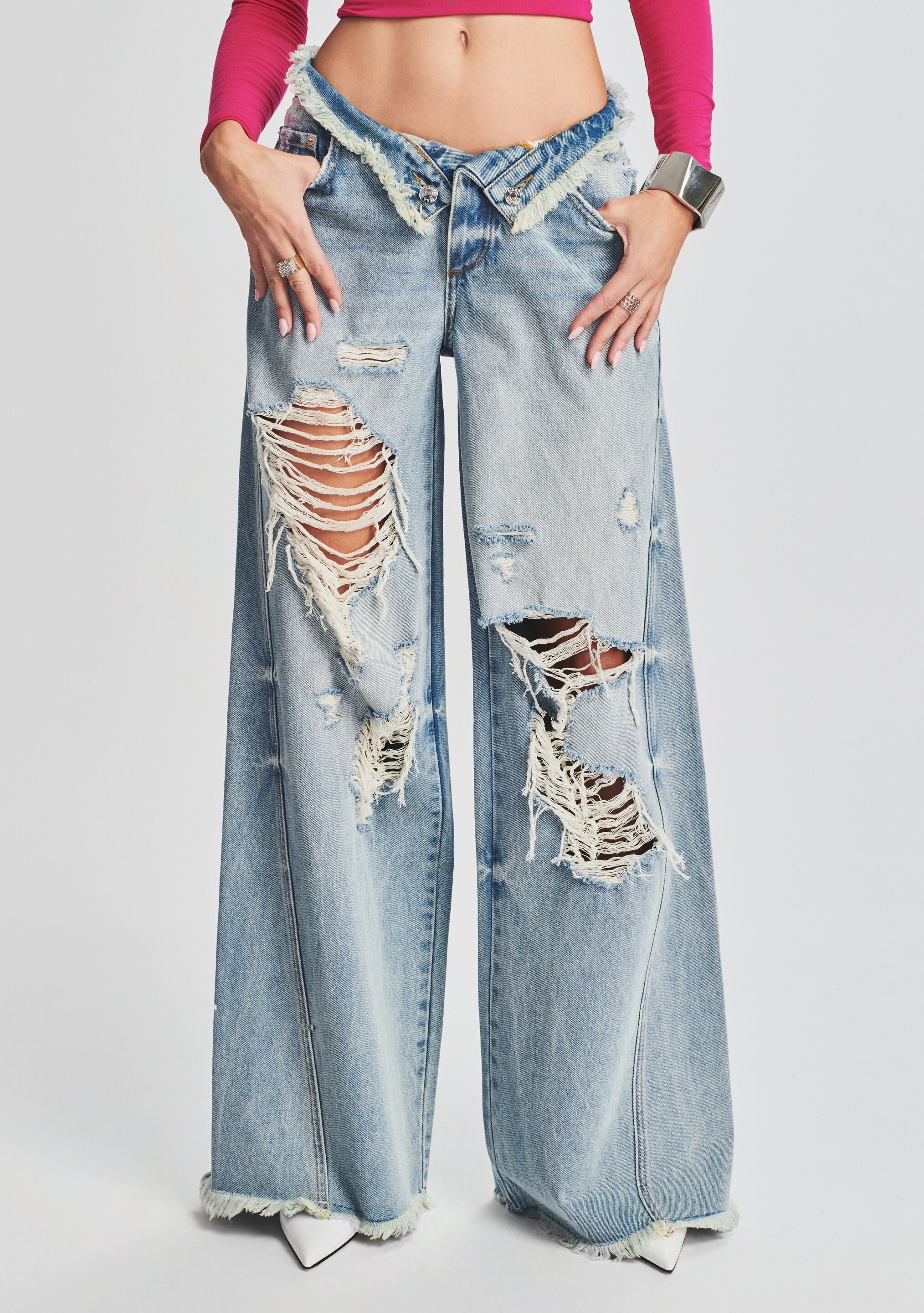 Ollie Wide Leg Jean-Sunny Prom