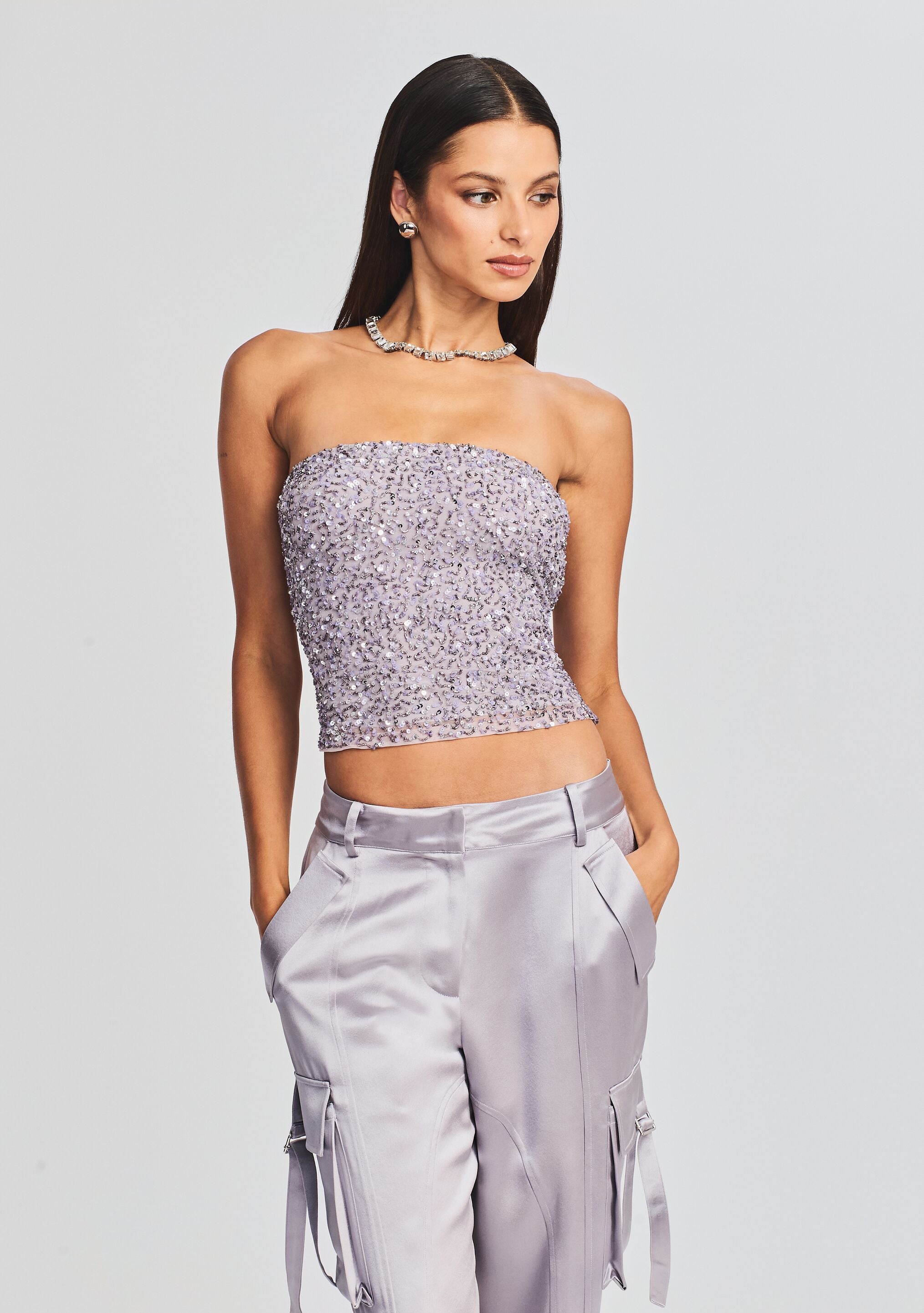 Kala Sequin Top-Sunny Prom
